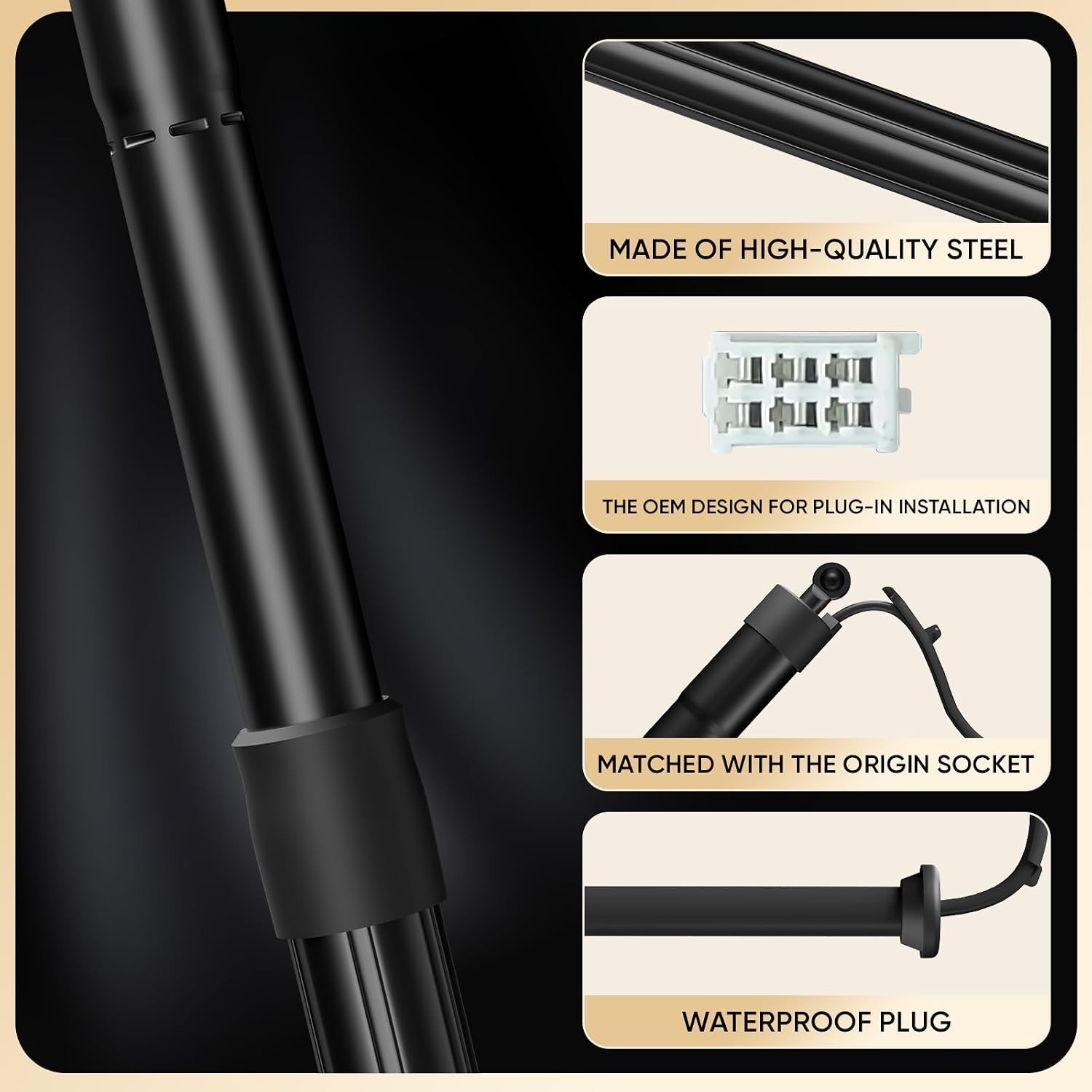 Liftgate Struts Power Rear Hatch 2013-2018 Toyota Rav4
