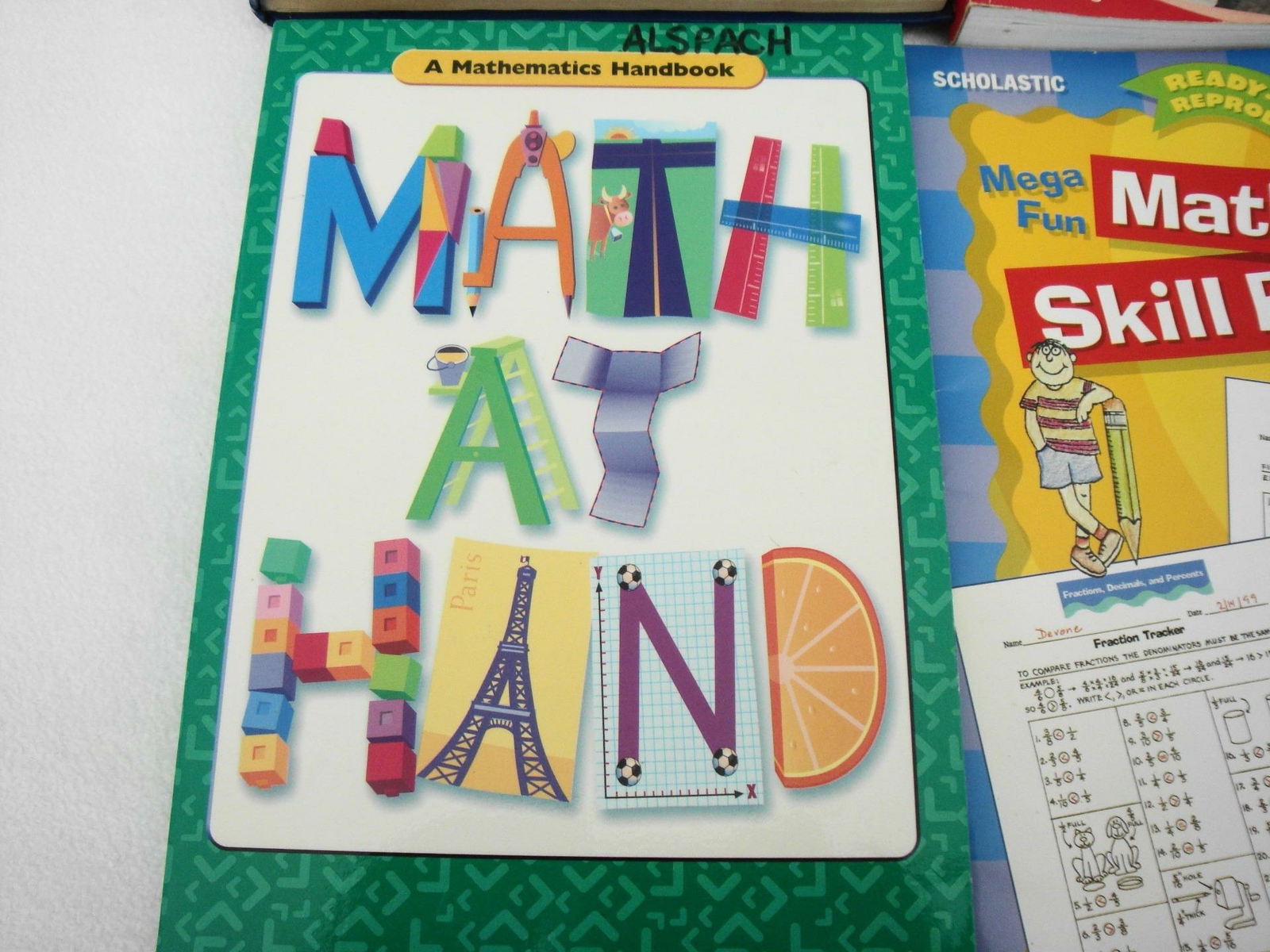 Lot 11 Home School Workbooks Elementary Math Reading Flash Cards Grades 3 4 5 6