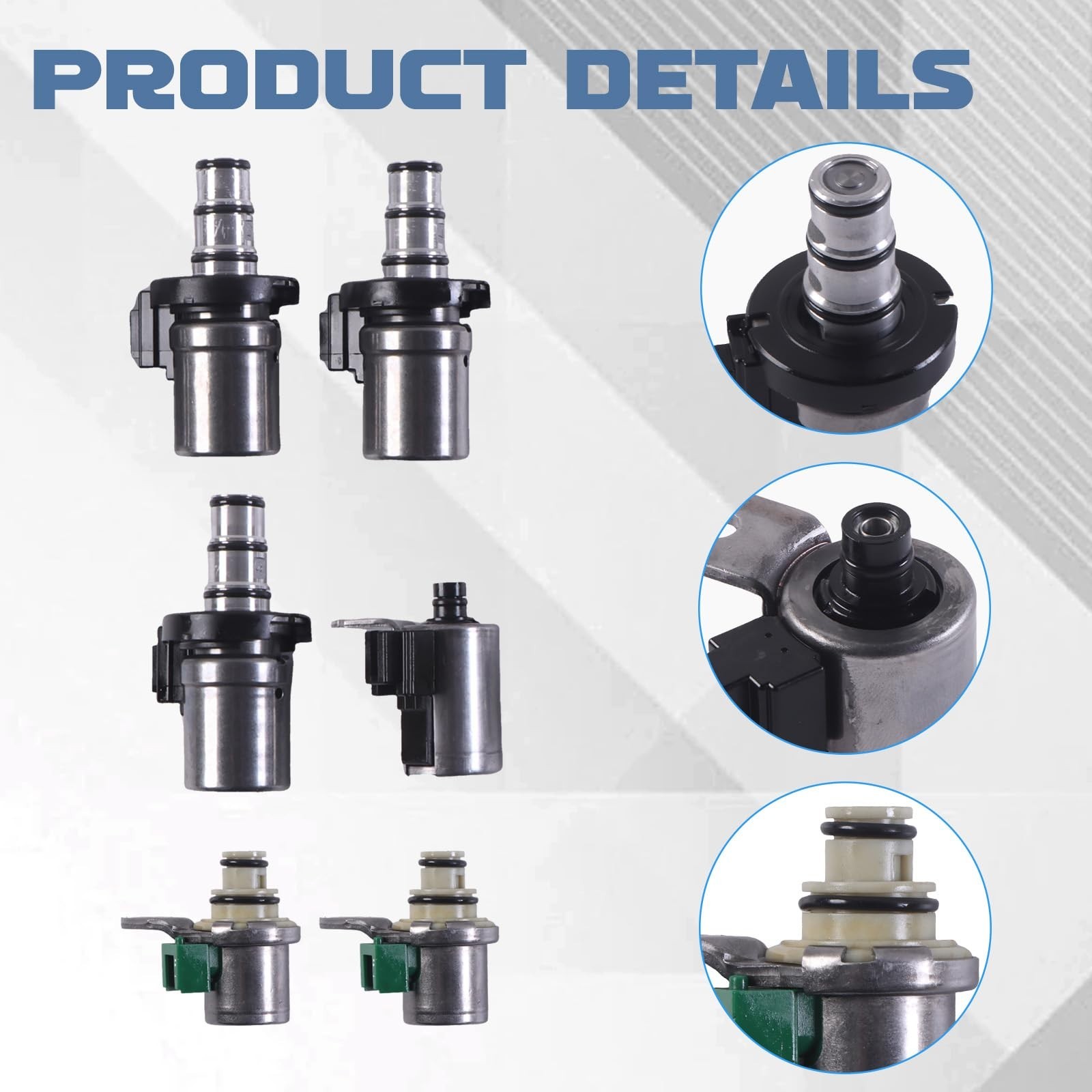 FNR5 4F27E Transmission Solenoid Kit – Compatible with CX-7 Fusion Milan 2006…