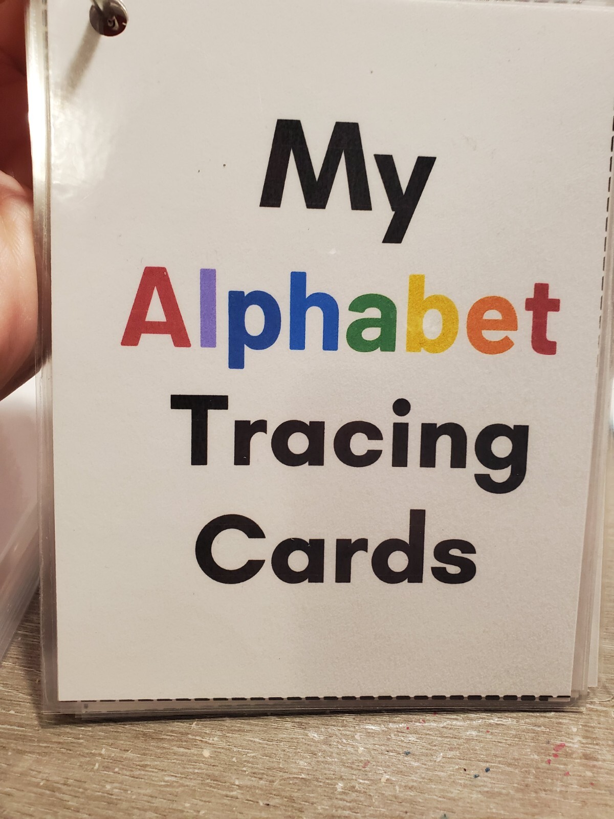 Learning Packs with Glitter Sensory Bottle (Abc’s, 123’s, Colors, Shapes)