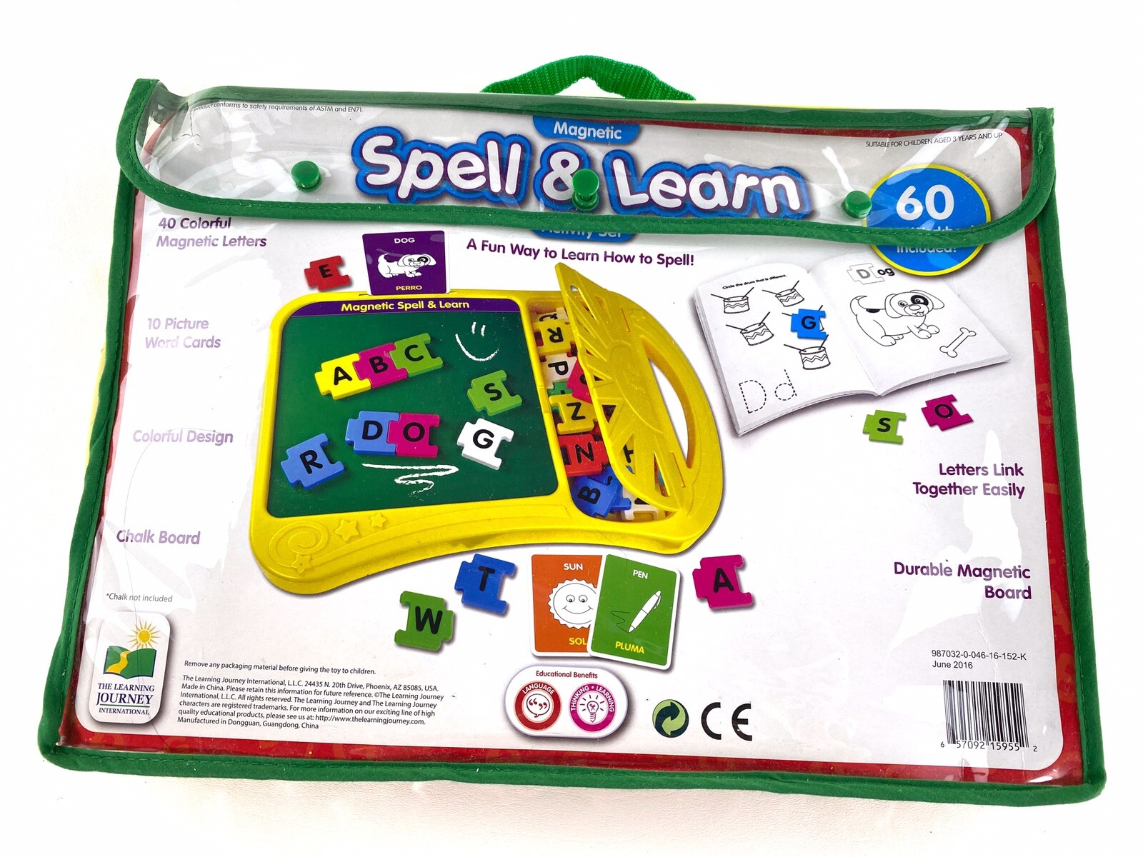 The Learning Journey Magnetic Spell & Learn Activity Set Education Toy
