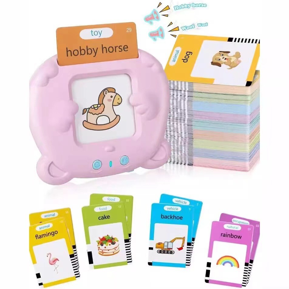Toddler Toys Talking Flash Cards 224 Sight Words Pocket Speech for Toddlers