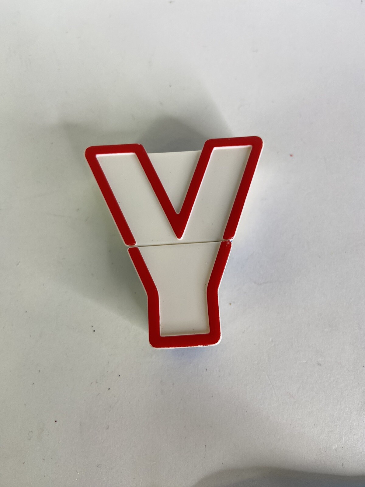 Lakeshore Alphabet Alpha Bots Replacement Letter Y Figure ONLY