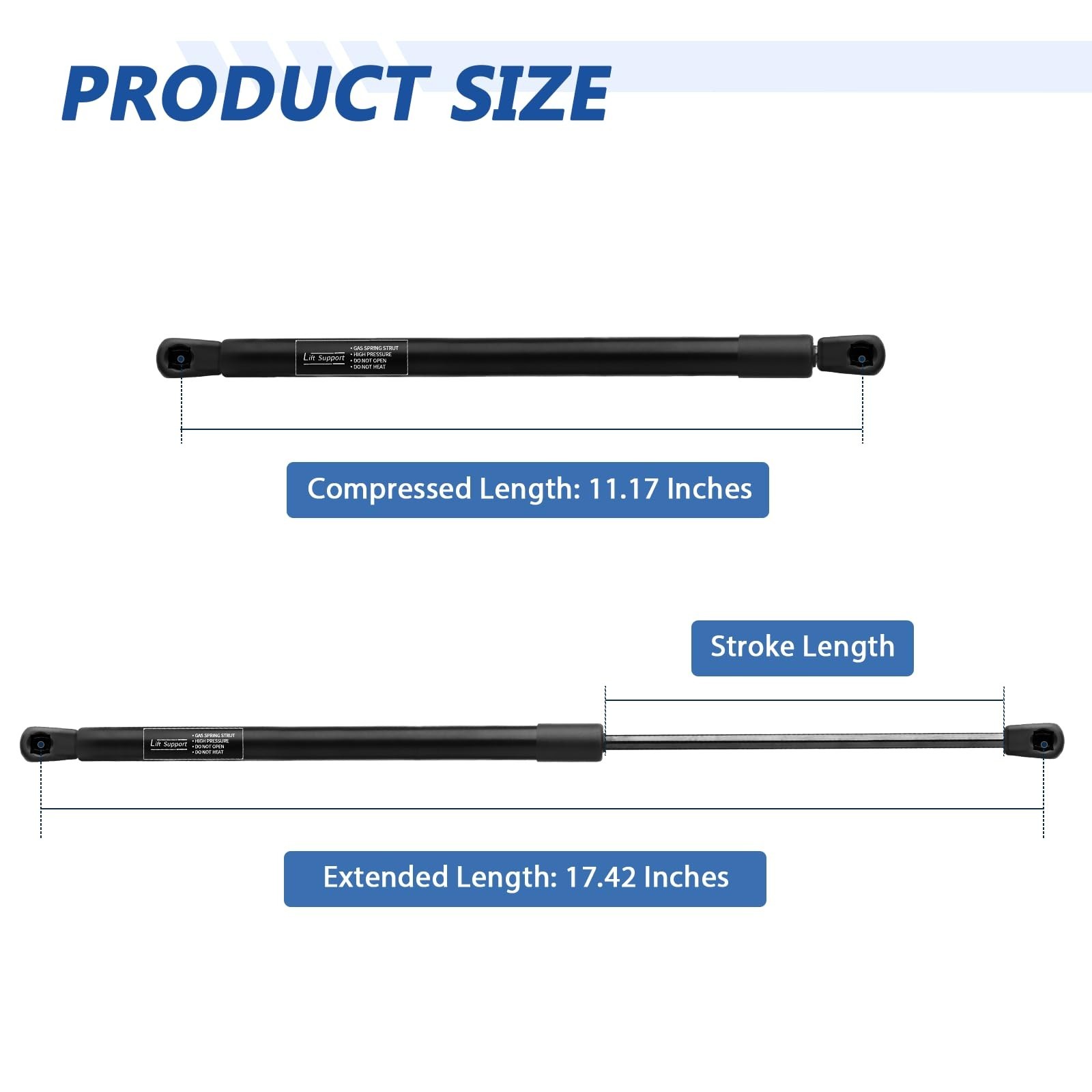 6260 Rear Window Glass Shocks Struts Lift Supports for Ford Escape 2008-2012,…