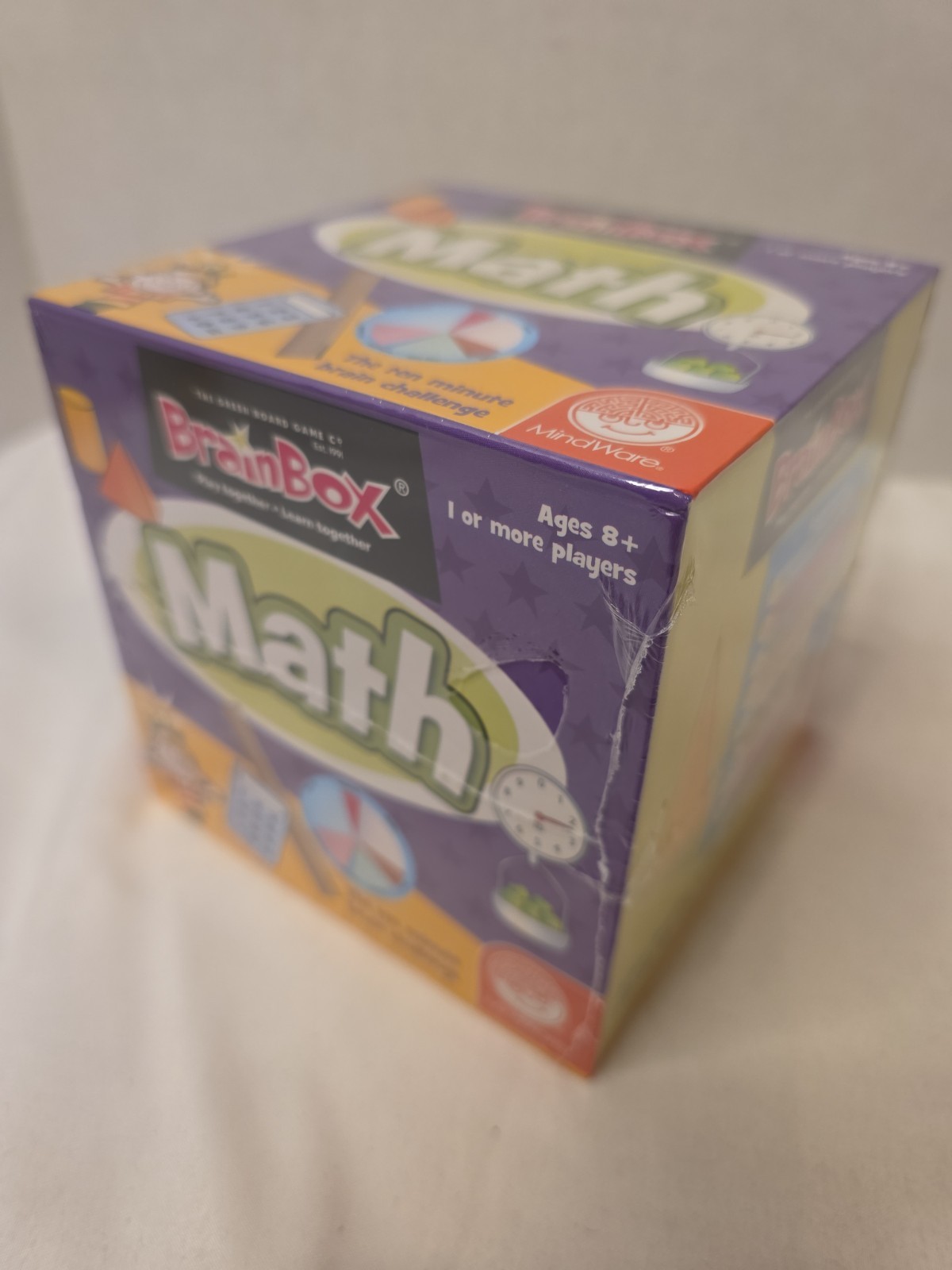 Mindware Brain Box Math age 8+ NEW FACTORY SEALED homeschool education kids gift