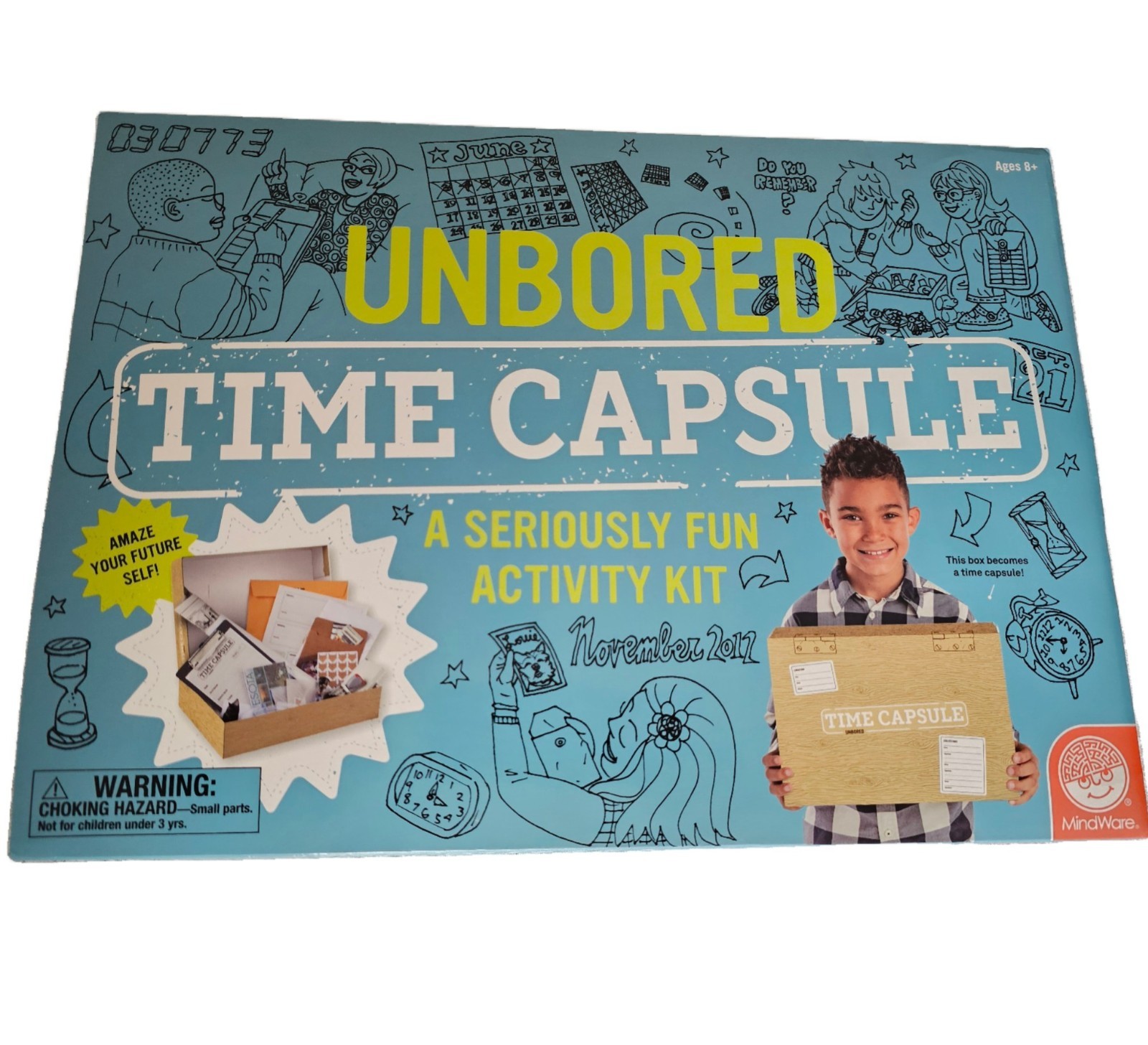 Mindware Unbored Time Capsule Kit – excellent condition! See details