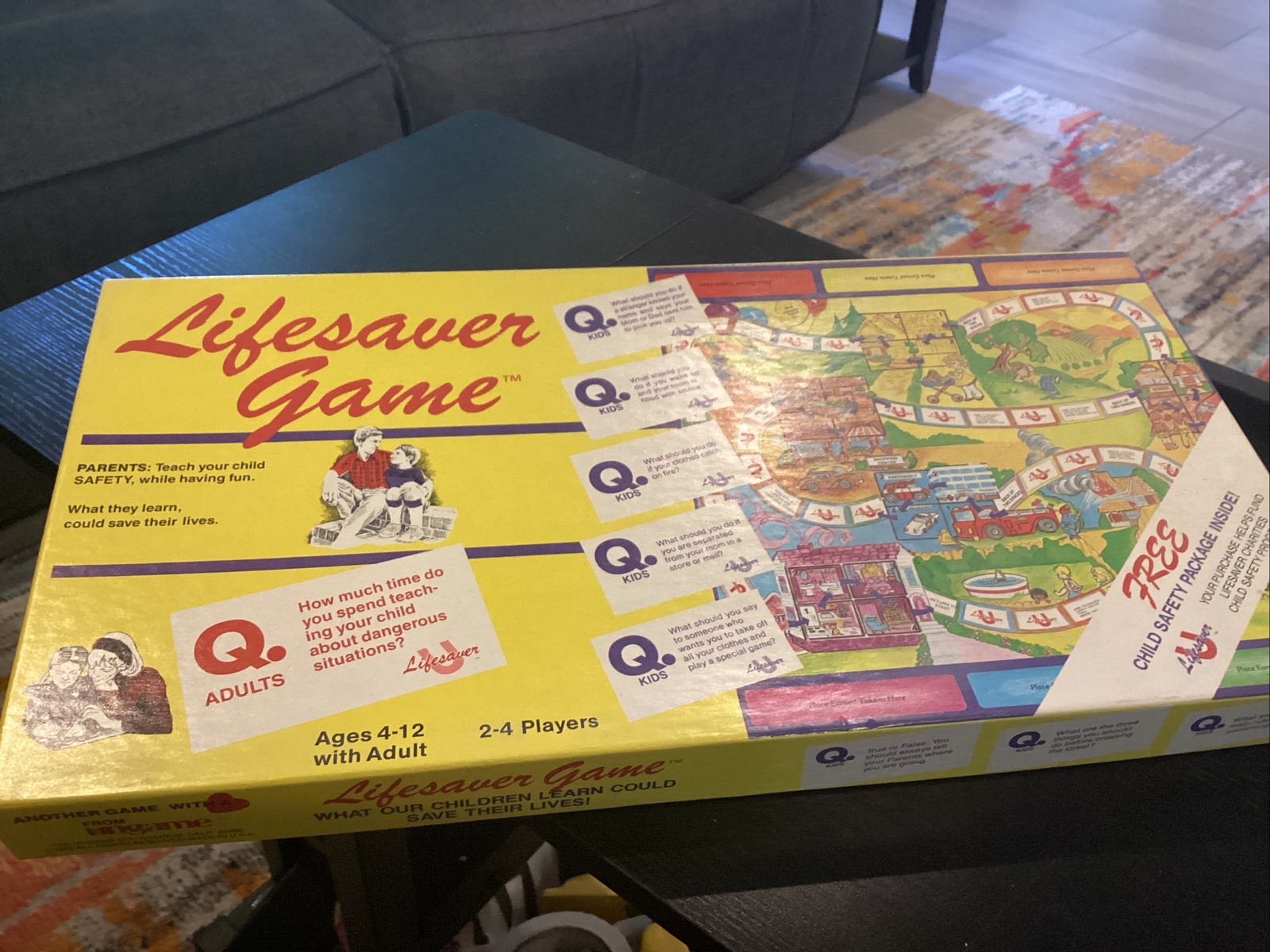 1985 Ungame Lifesaver Game. Parents teach your child safety. Brand New