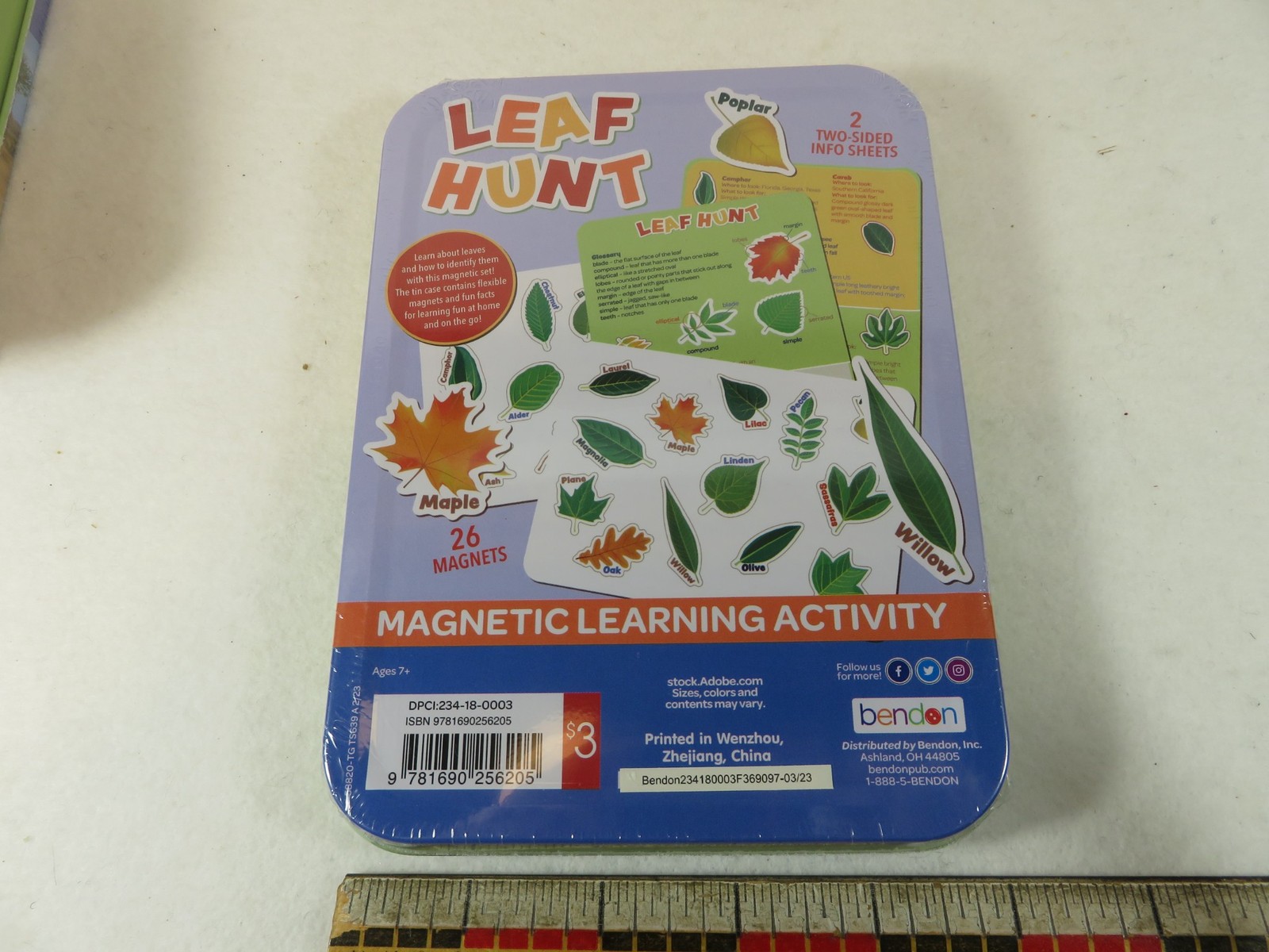 4 Bendon STEM Magnetic Dinosaur Night Creatures Constellation Leaf NEW Sealed