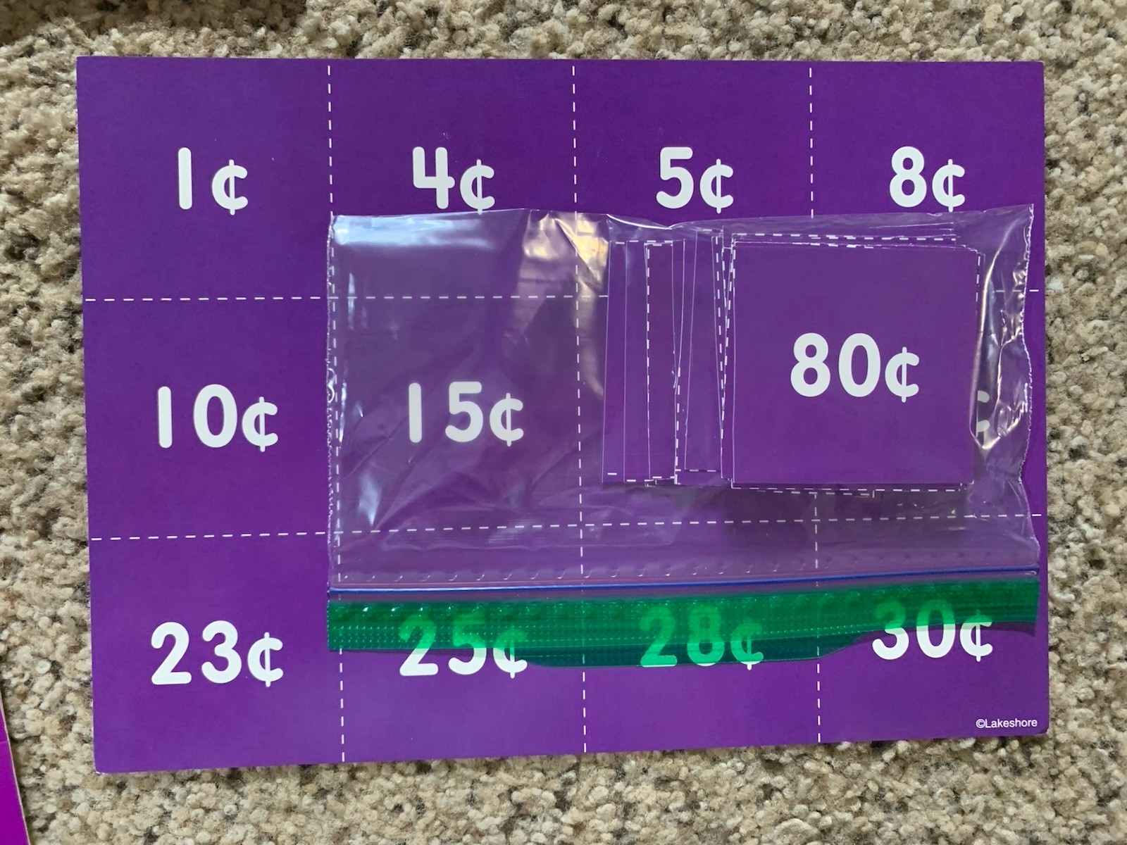 Classroom Bingo Games-Telling Time & Money-Ages 5 & Up-Up to 36 players VGC