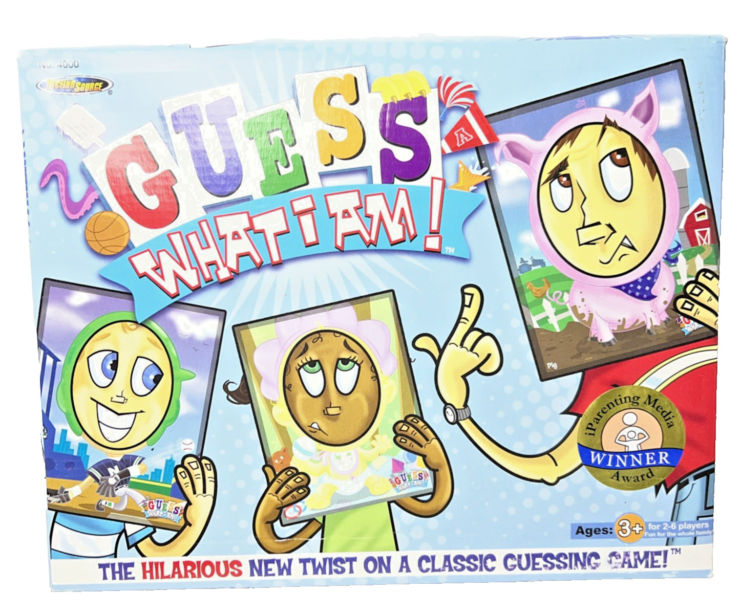 NEW Guess What I Am! Game by Techno Source 2007 Ages 3+ iParenting Media Award