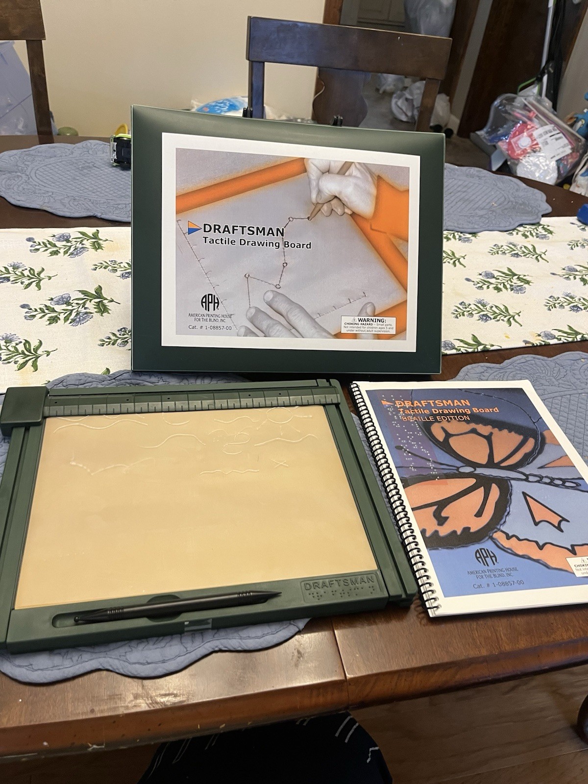 Draftsman Tactile Drawing Board Braille Edition