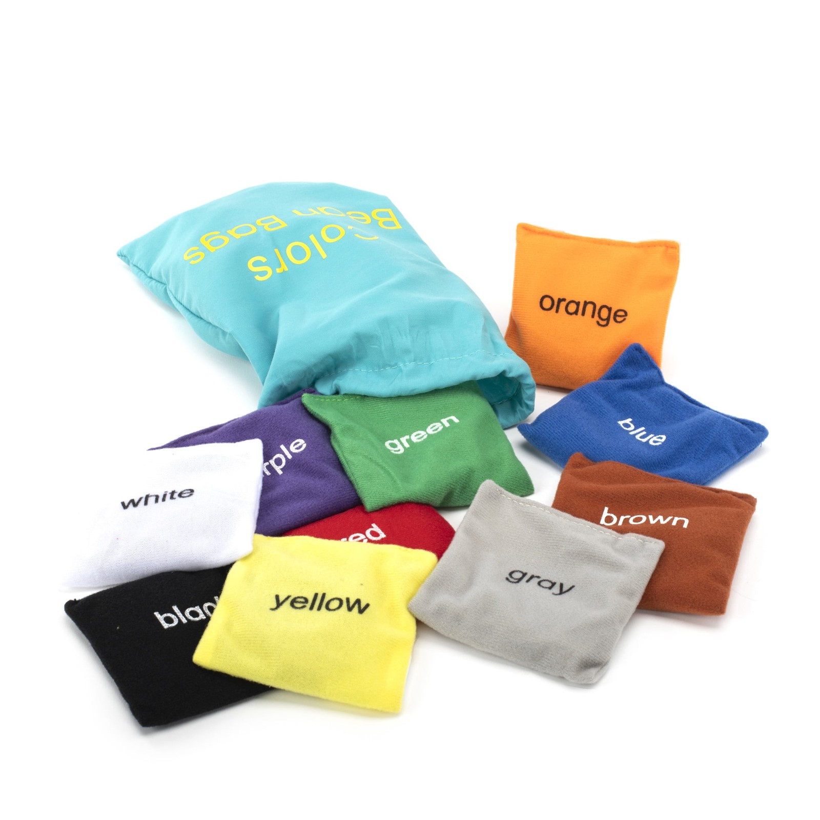 Educational Insights Colors Bean Bags, Set of 10, Preschool Toys, Ages 3 and up