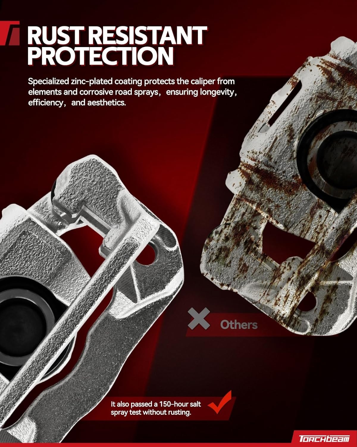 Rear Right Passenger Side Brake Caliper for Jeep Chrysler Dodge Mitsubishi