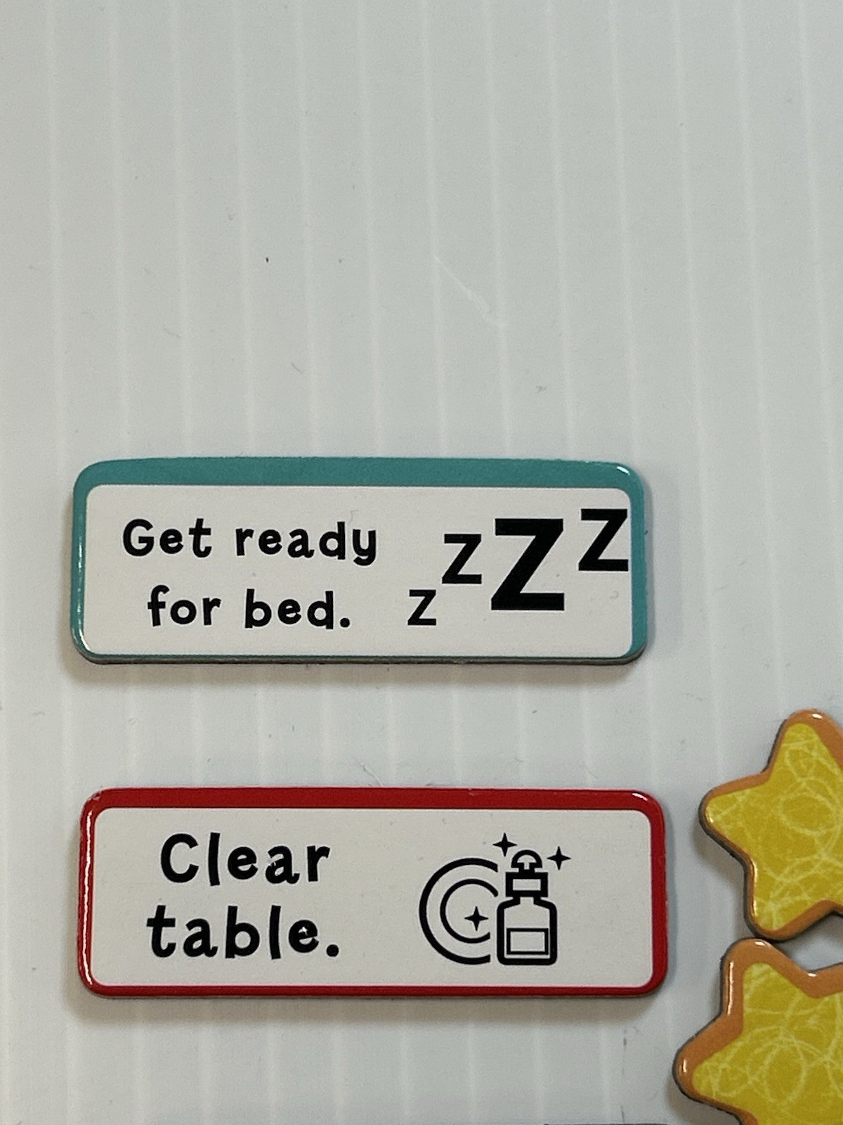 Replacement Chore Chart Magnets With Stars