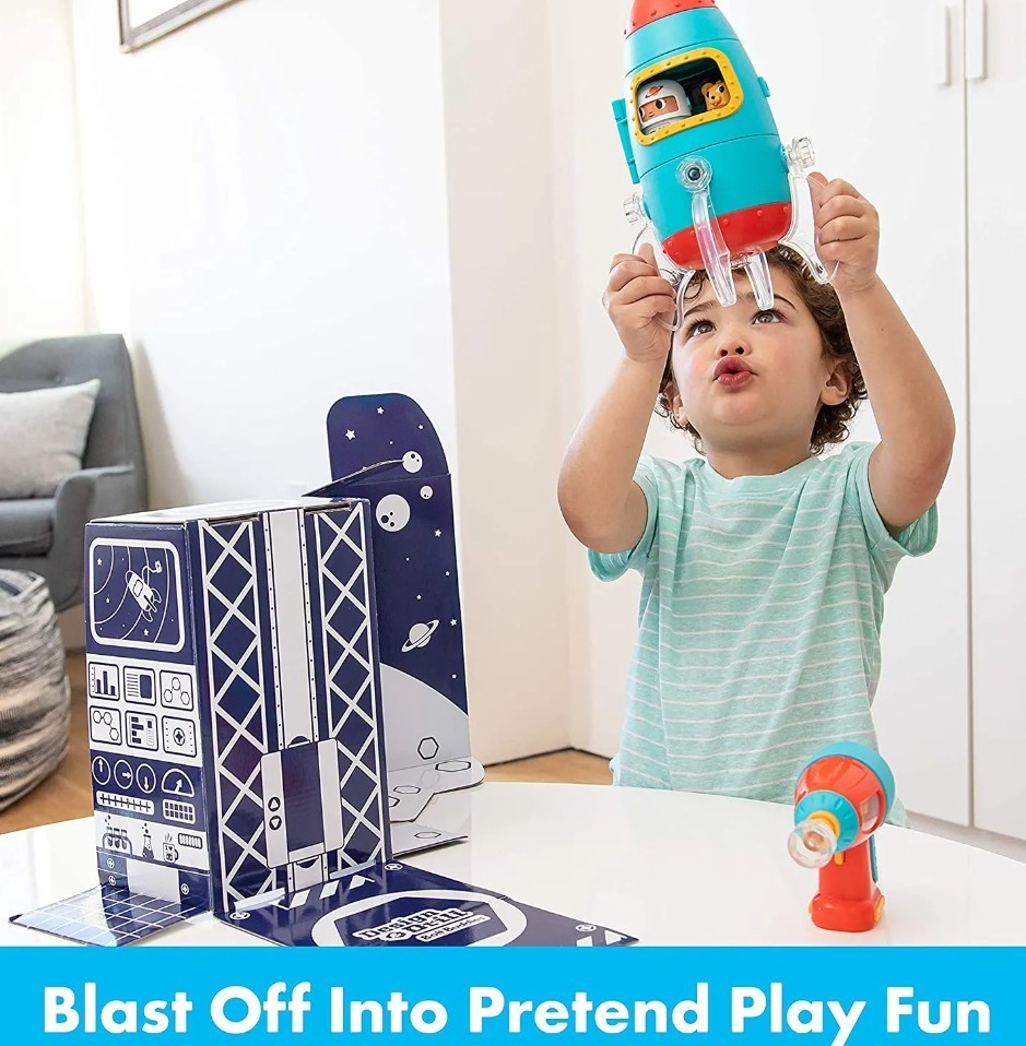 DESIGN & DRILL® Bolt Buddies® Rocket Creative Play Educational Insights NEW