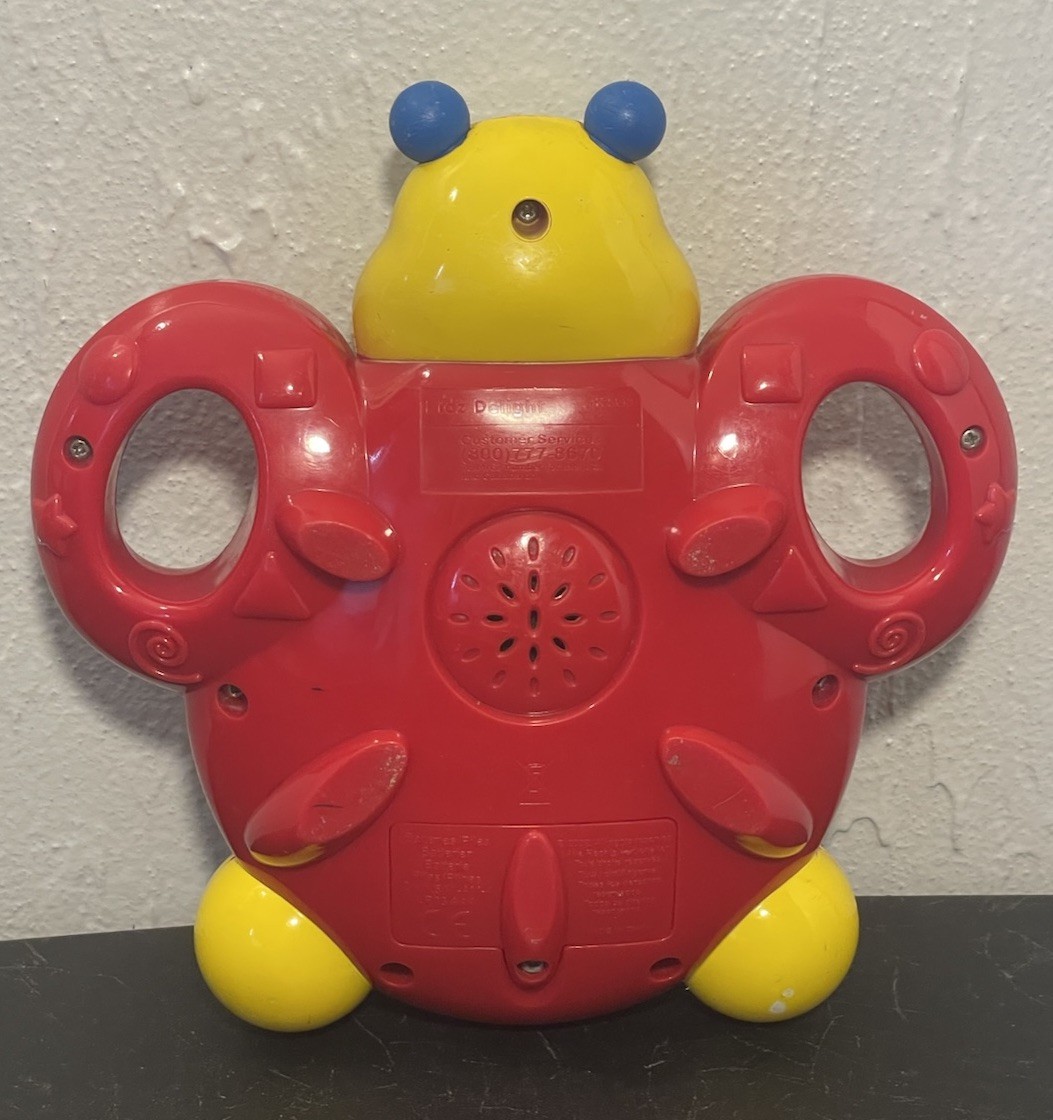 Kids Delight 3 Sided Bug Puzzle Silly Sounds Works Good Handheld Travel