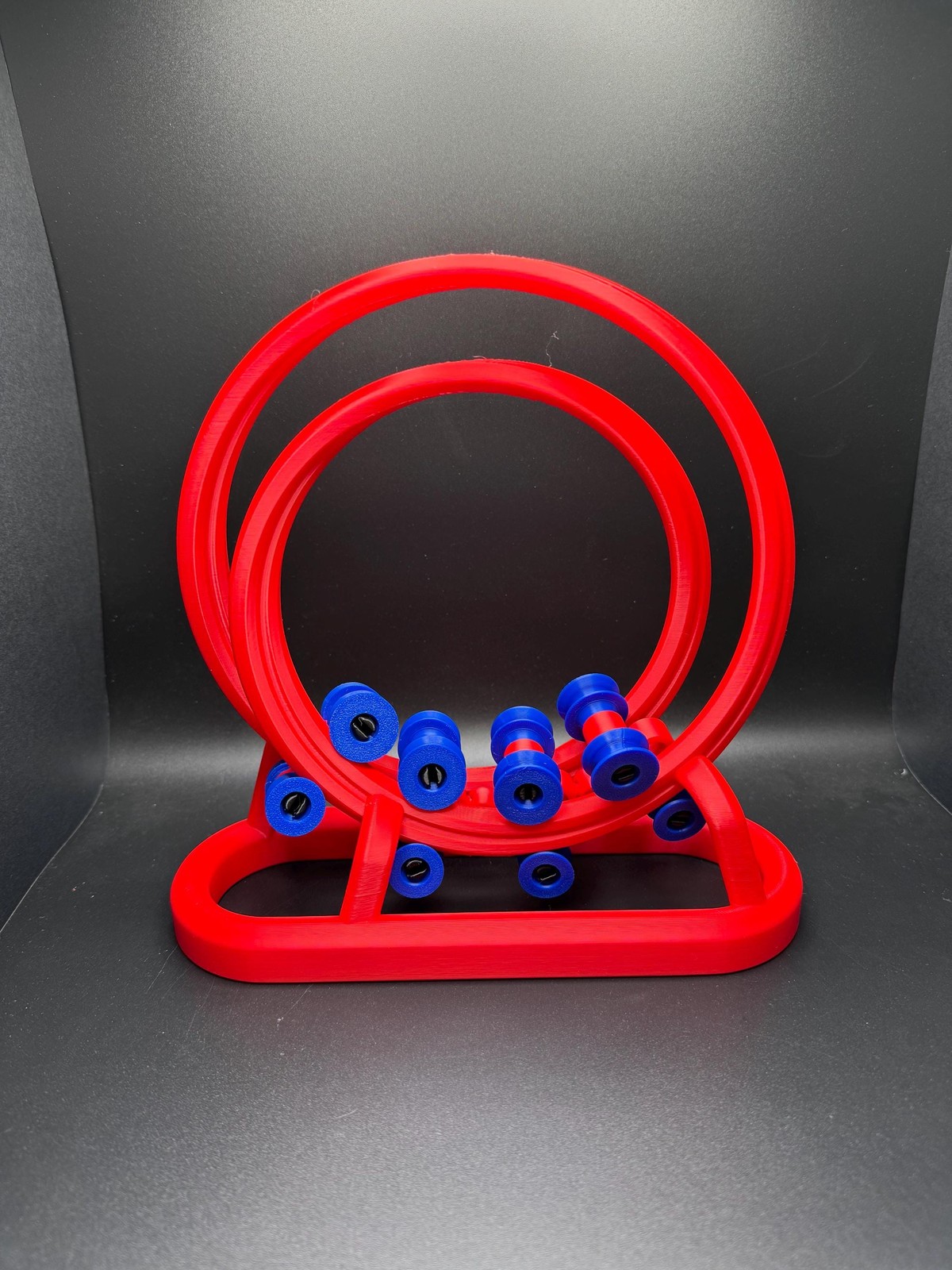 Mobius Flip Coaster 3D Printed Math Gift, Unique Geometric Coaster, High
