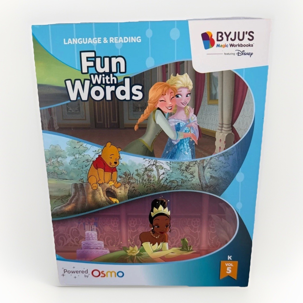 K3 Premium Kit Collection of 10 Byju’s Magic Workbooks ft Disney with Crayons