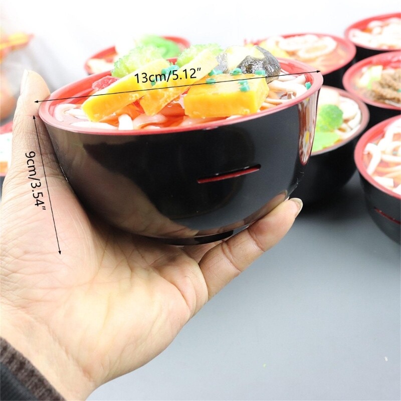 Unique Model with Detailing Artificial Noodles Piggy Banks Money Jar