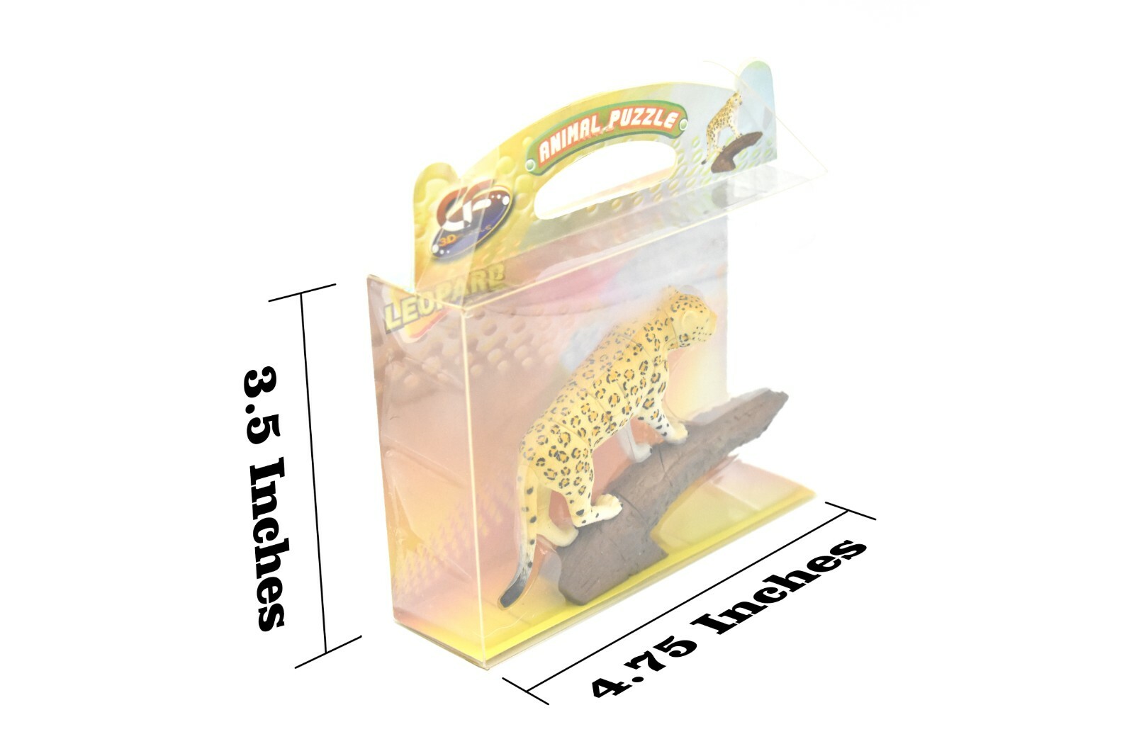 Leopard or Jaguar, 3D Puzzle Very Nice Plastic Replica 3 1/2″ – F3025 B331