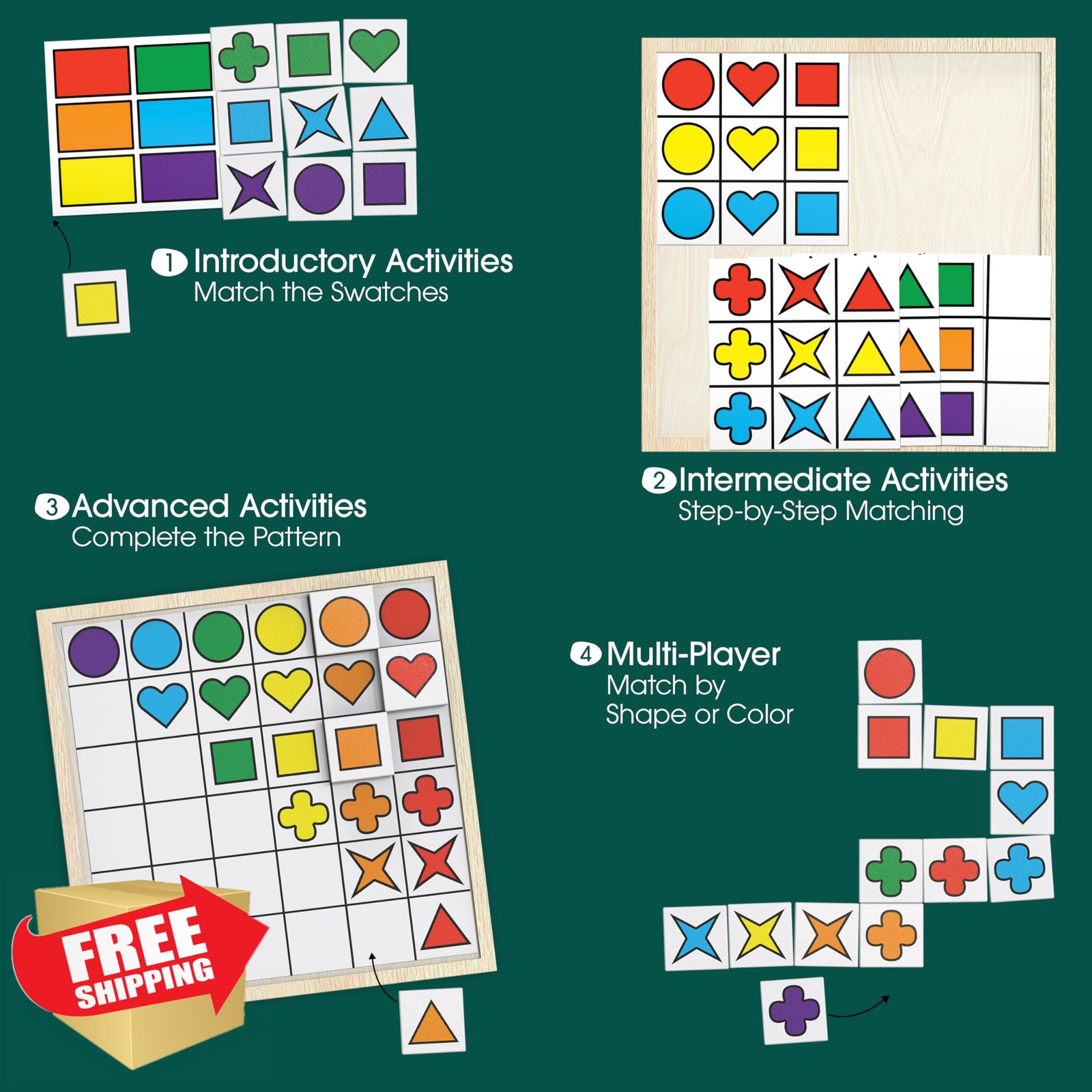 Keeping Busy Match Shapes Dementia Toy