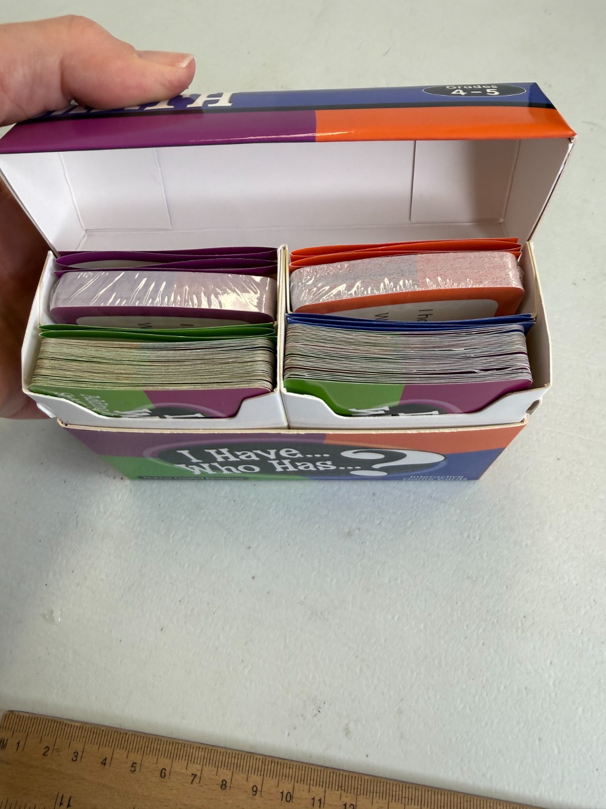 Teacher Created Resources I Have..Who Has? Language Arts Grades 5-6 Math 4-5 Set