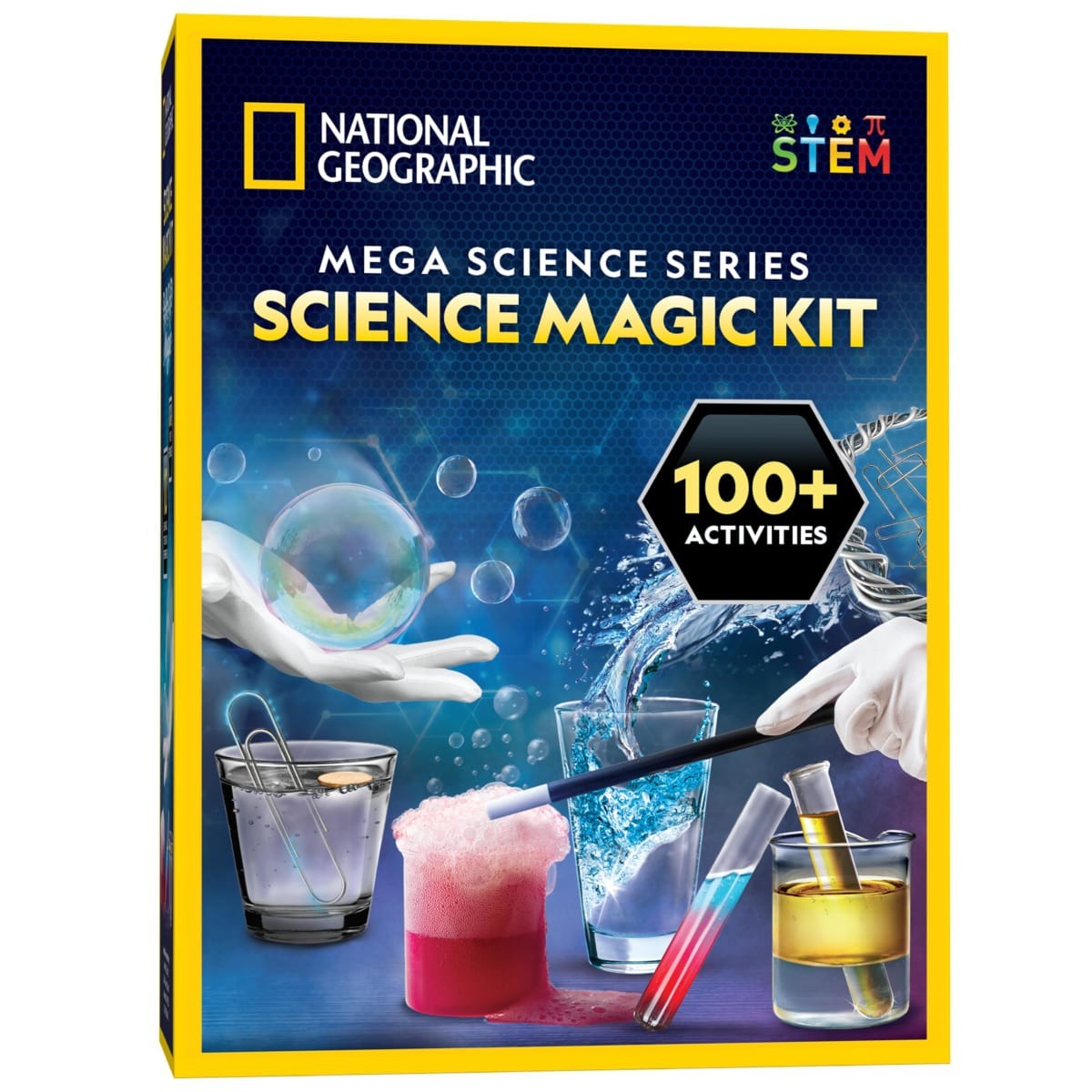 National Geographic Science Magic Kit – for Kids with 100+ Unique Experiments
