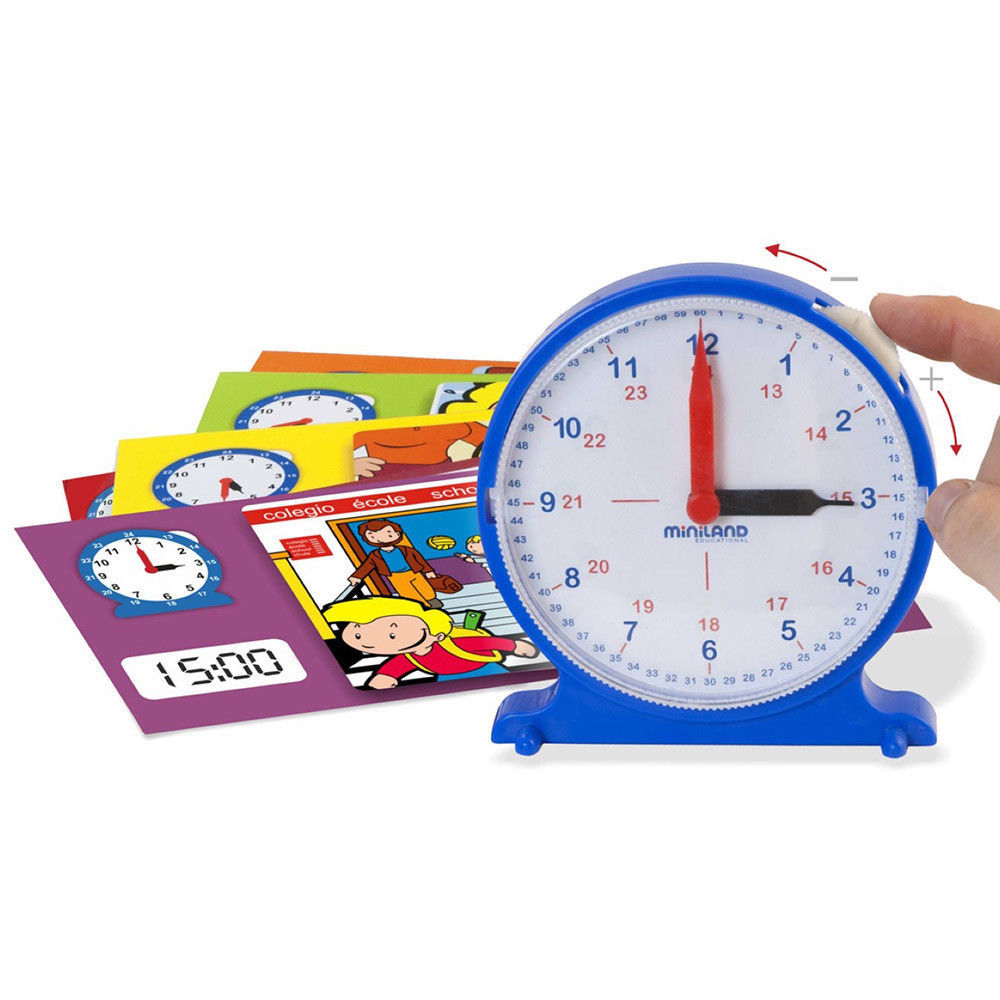Miniland activity timer educational ( a small hole at the back of packing)
