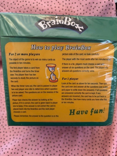 University Games BrainBox Nature Memory Challenge Game (55 CARDS) NEW Free Ship
