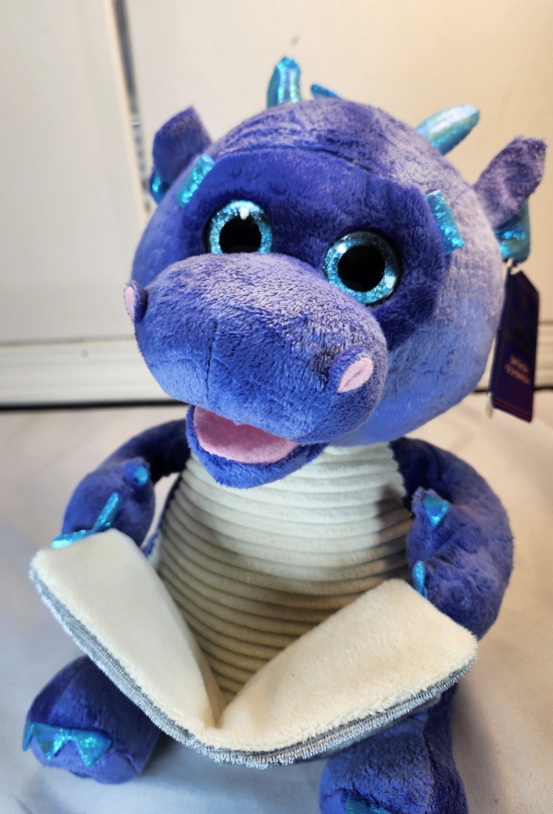 Duncan the Storytelling Dragon With Tags Works Great And Super Clean 11″ Inch