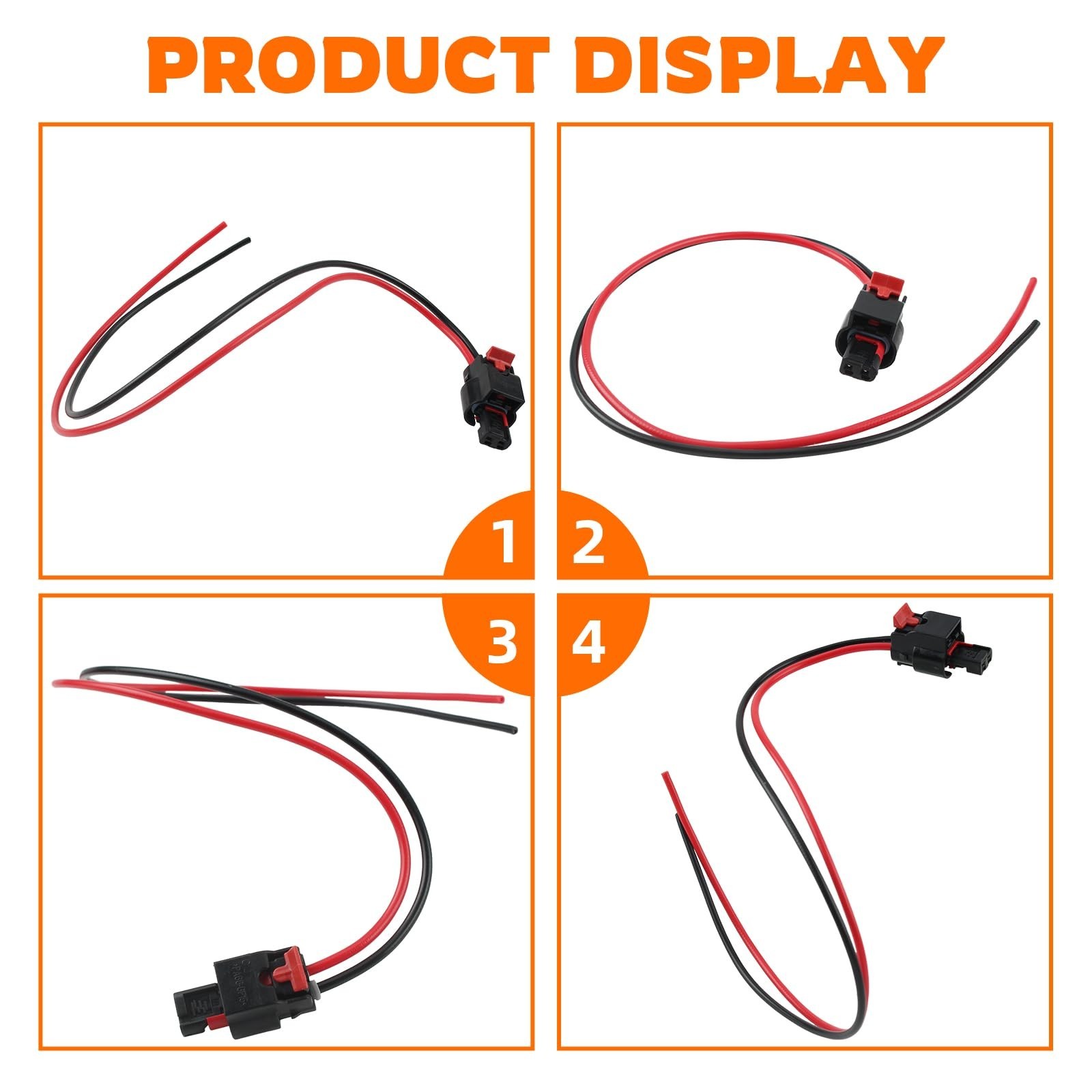 6PCS Ignition Coil Connector Harness 68242286AB Wiring Pigtail for Chrysler f…