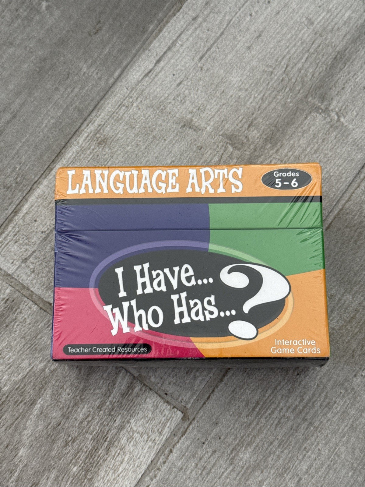 Teacher Created Resources I Have…Who Has? L. Arts Grades 5-6 Interactive -NEW