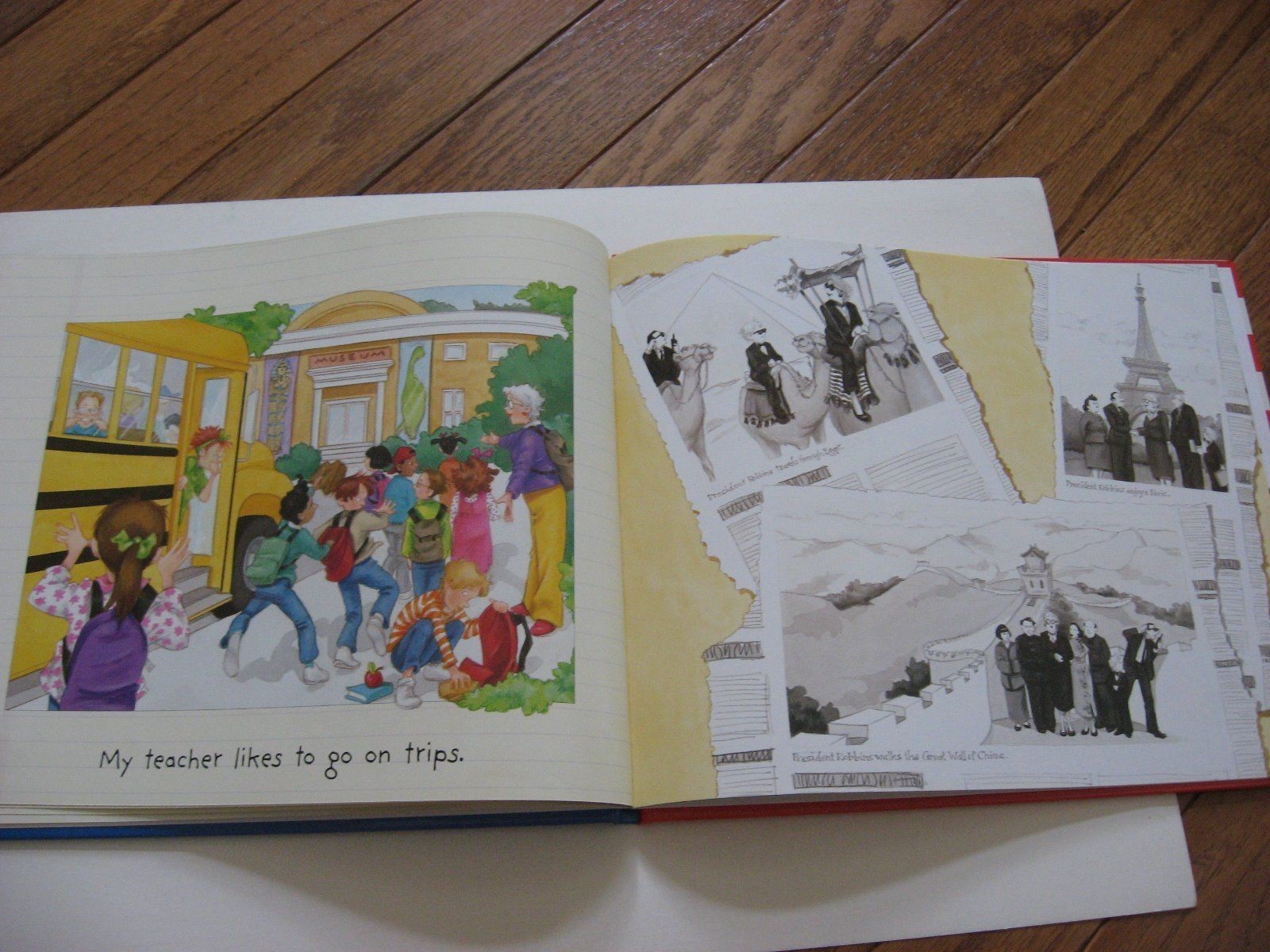 My Teacher for President HARDCOVER Kay Winters ELECTION Great Teacher Gift