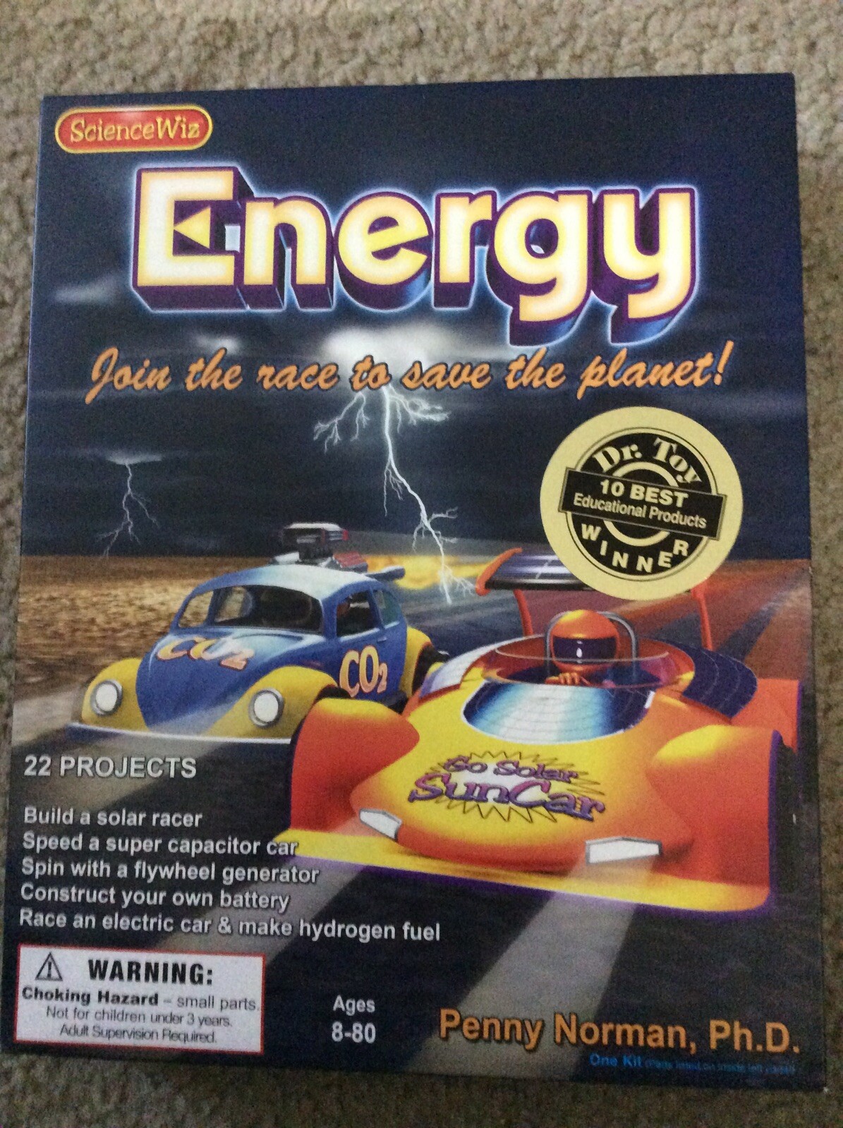 New Science Wiz Energy Kit Projects With Light Ages Eight And Up