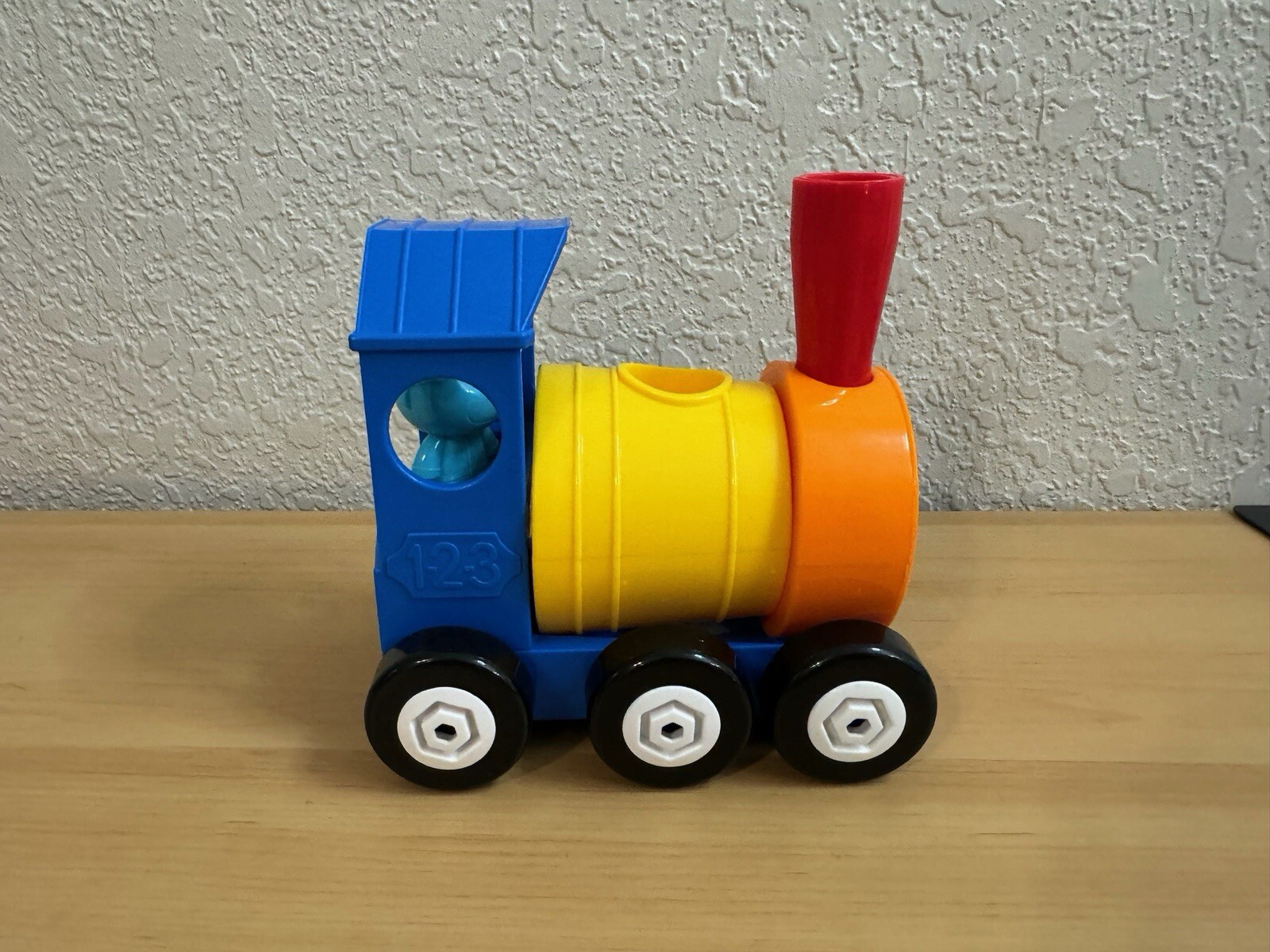 Learning Resources 1-2-3 Build It! Train , Helicopter Rocket -Complete!