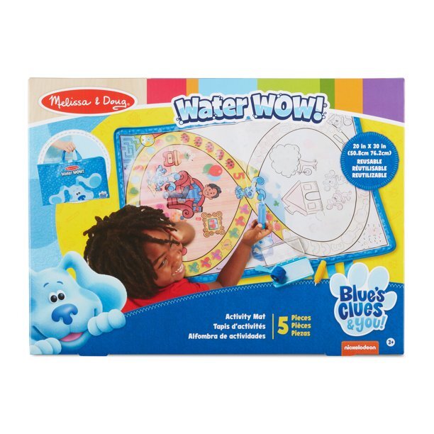 Melissa & Doug BLUE’S CLUES & YOU WATER WOW ACTIVITY MAT—33021
