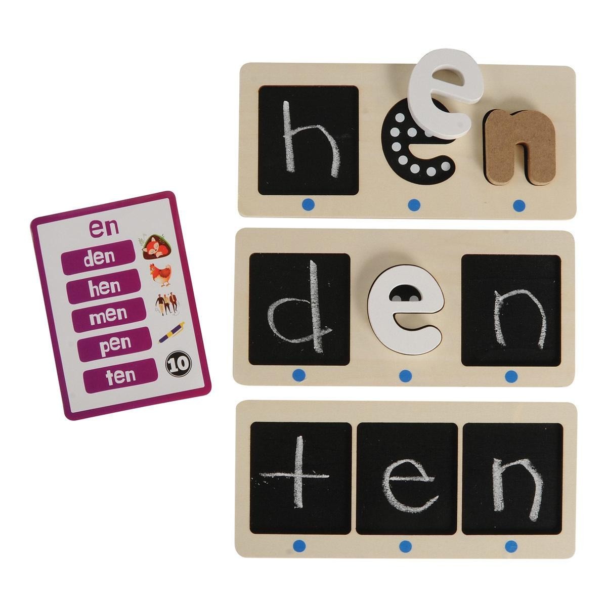 Creative Beginning Word Family Chalkboard-Based Kit
