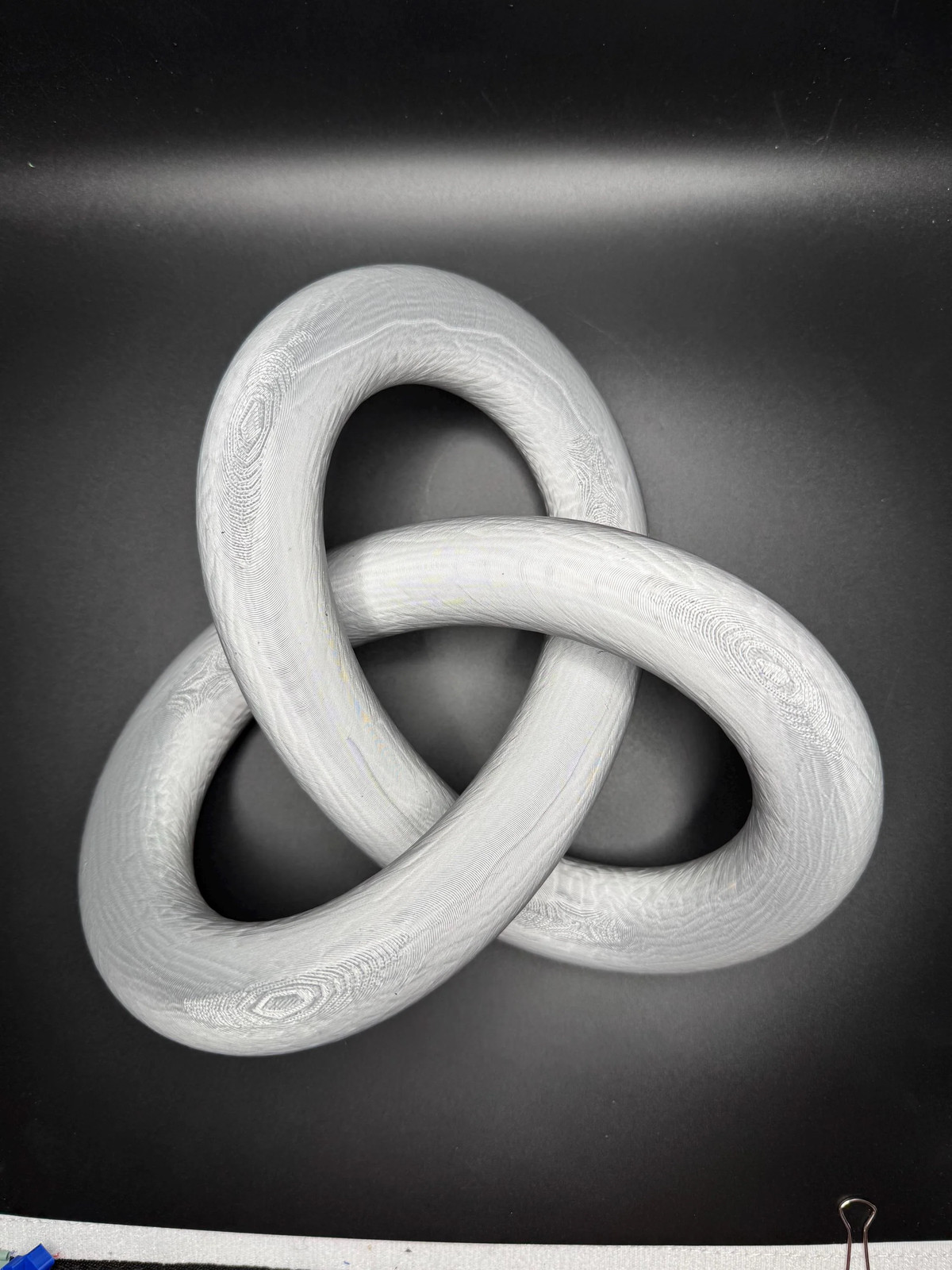 3D Printed Torus Knot – High Quality Gift for Teachers, Him or Her – Unique