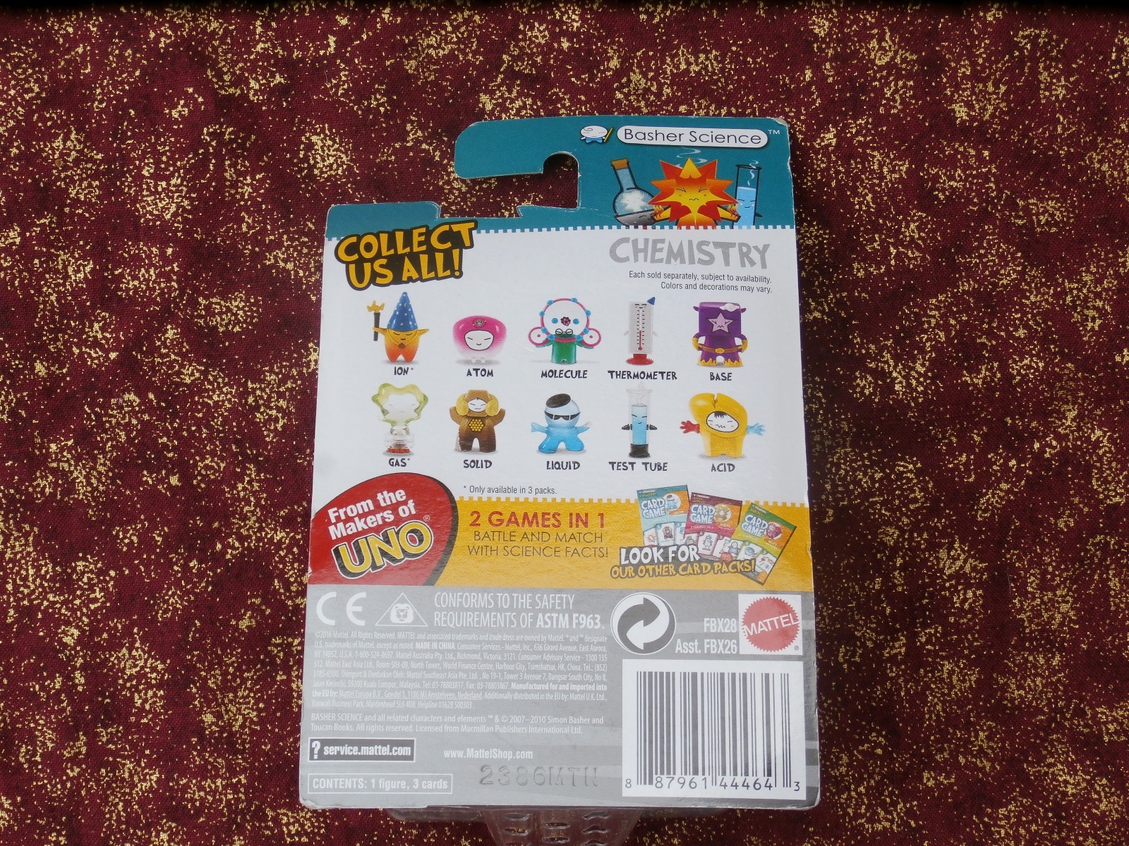 Basher Science Liquid Figure Series 1 Chemistry Toy Figurine FREE SHIPPING