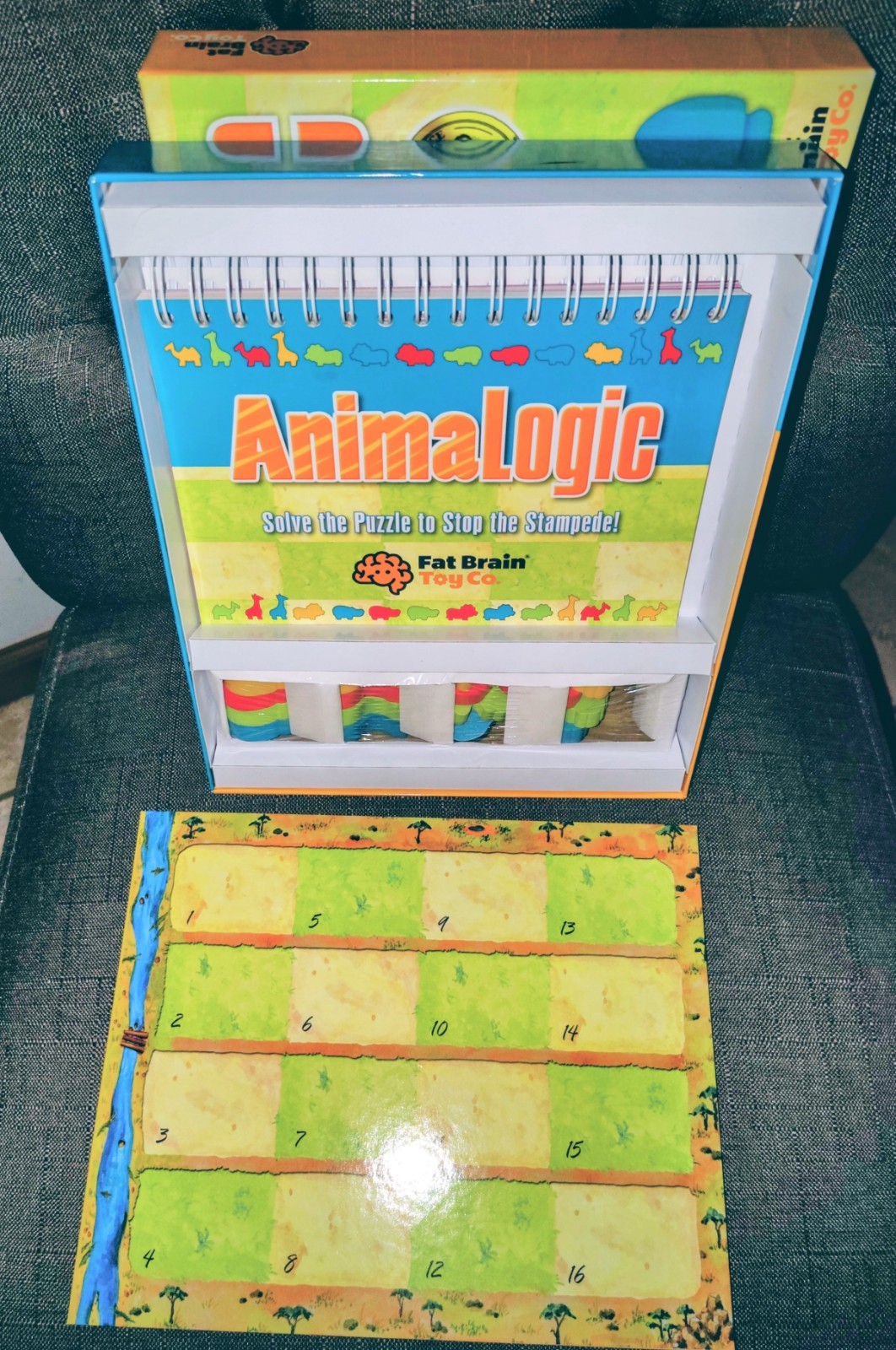 New ANIMALOGIC Solve the Puzzle to Stop the Stampede Game
