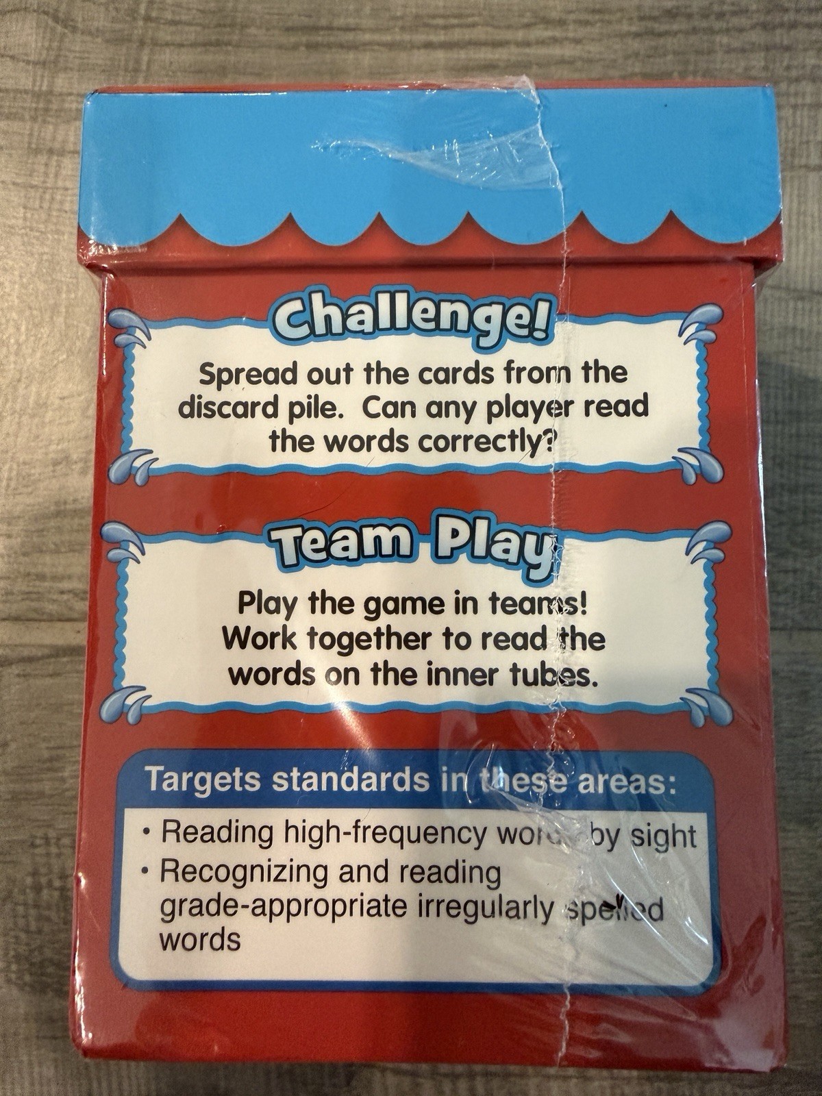 Lakeshore Splash Reading Game Sight-words K-1 Educational New Sealed