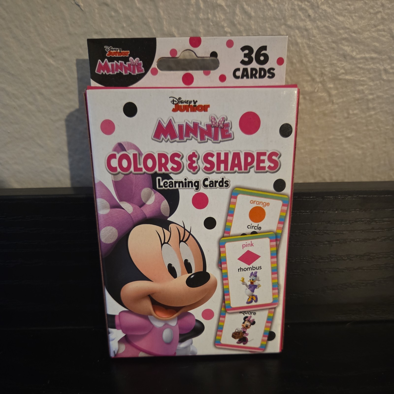 Minnie Mouse Flash Cards Colors/Shapes