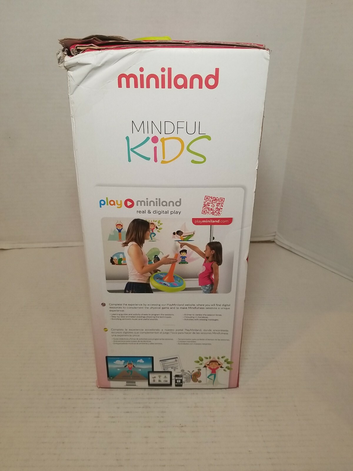 Miniland – MINDFUL KIDS, Yoga, Meditation, Muscle Relaxation, Breathing
