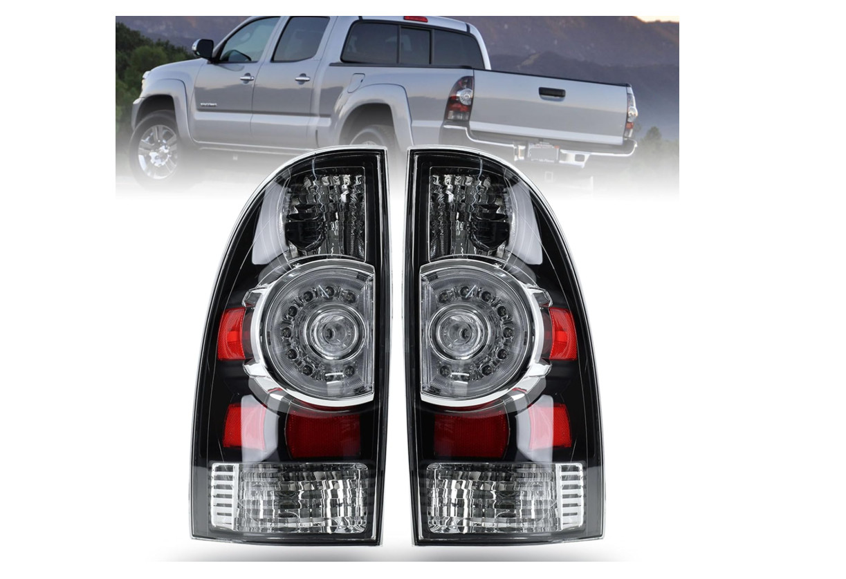 Tail Light Assembly Compatible With 2005-2015 Tacoma Pickup Driver and