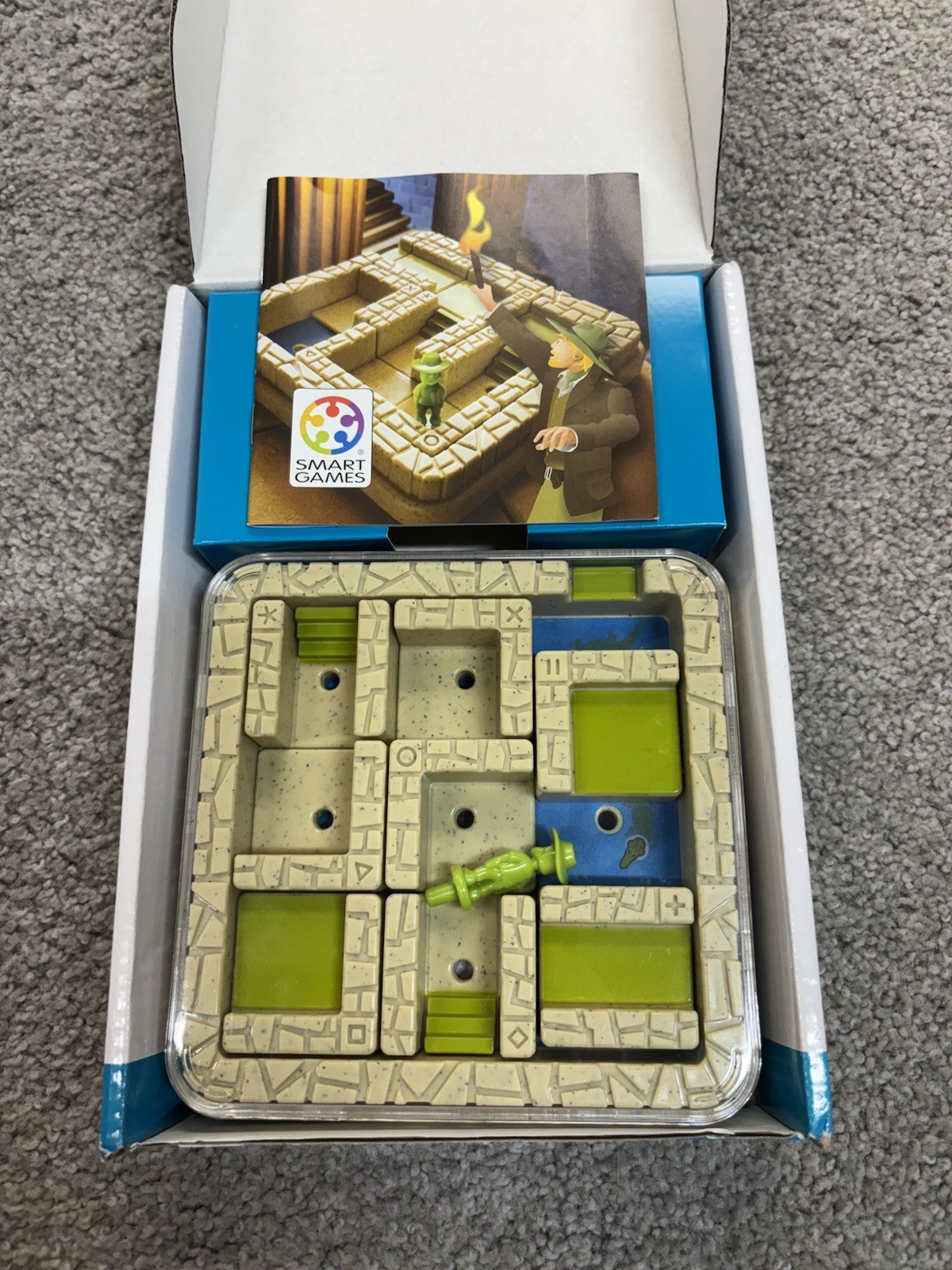 Temple Trap One Person Player Logic Puzzle Game Educational Game