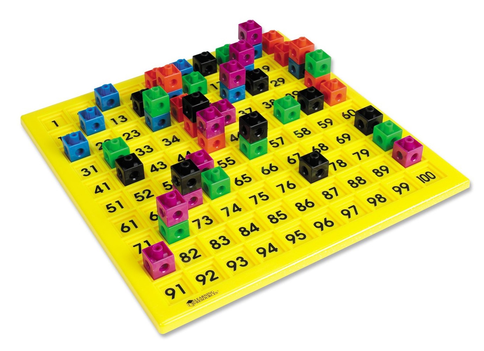 Learning Resources Hundred Number Board, Plastic