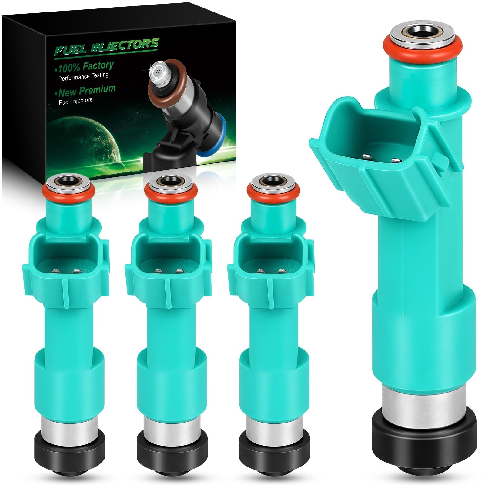 Fuel Injectors 2.4L L4 23250-28080 Fits for:-Toyota 2004-2009 Camry, 2006 200…