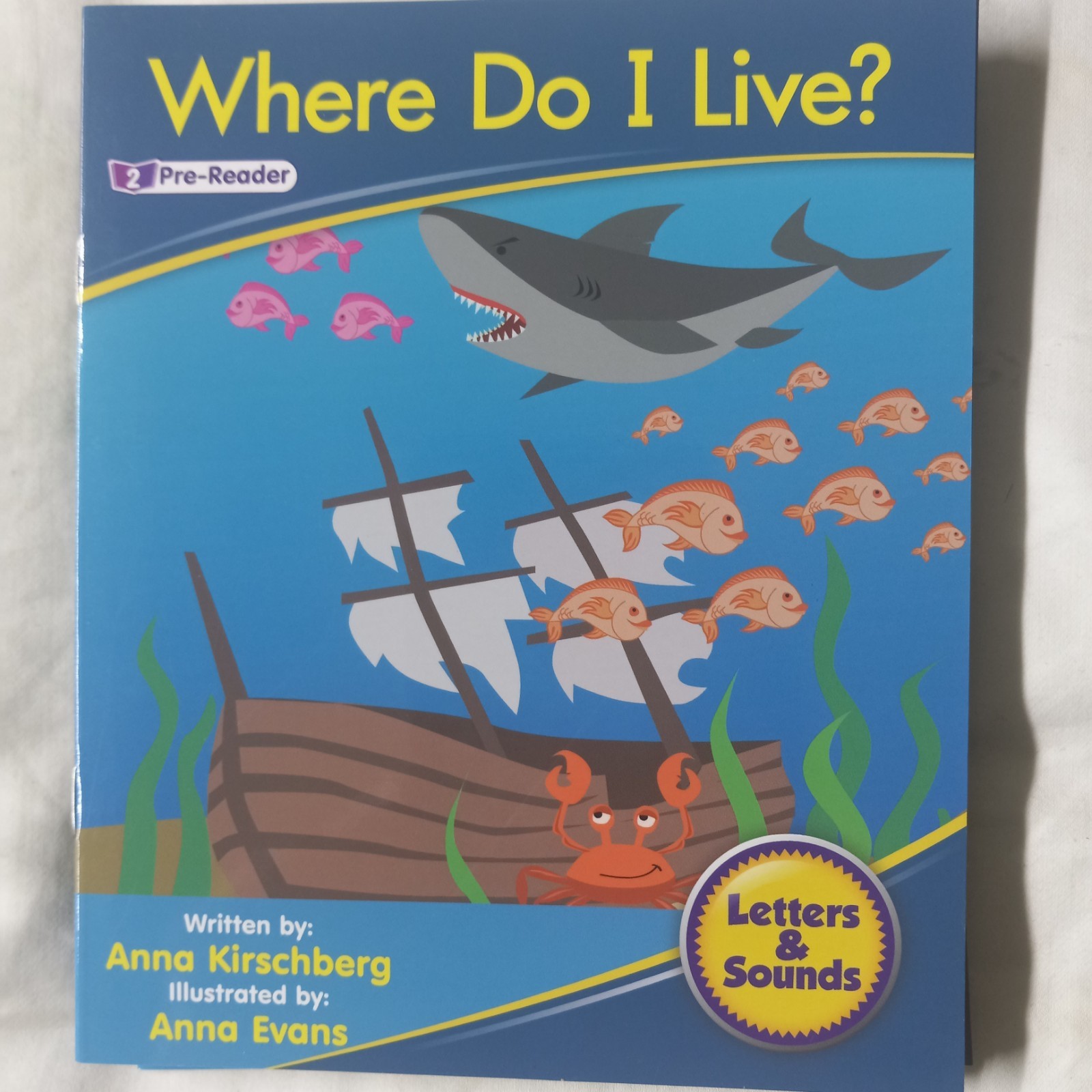 Junior Learning Letters and Sound Set -12- Fiction Educatinal Learning Books 8pg