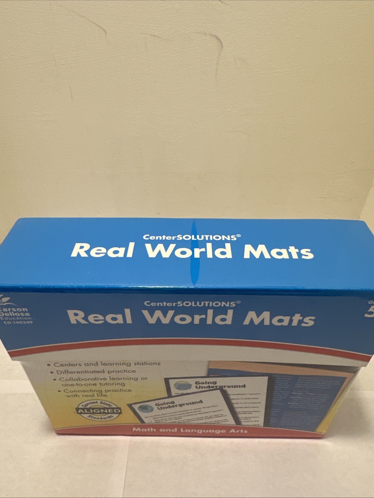 Real World Mats – Grade 5 Math and Language Arts NEW Common Core