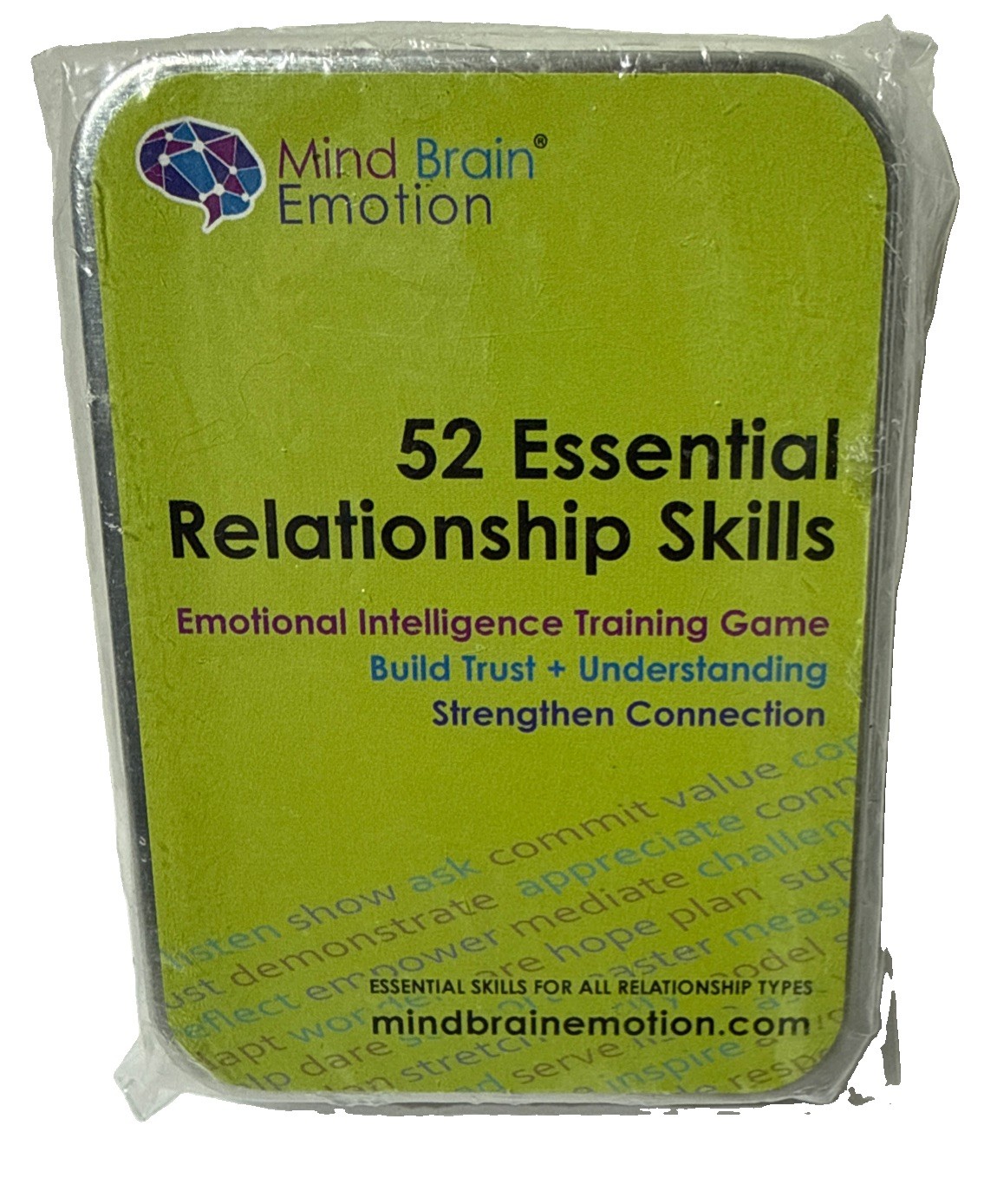 Mind Brain Emotion 52 Essential Relationships Skills Intelligence Training Game